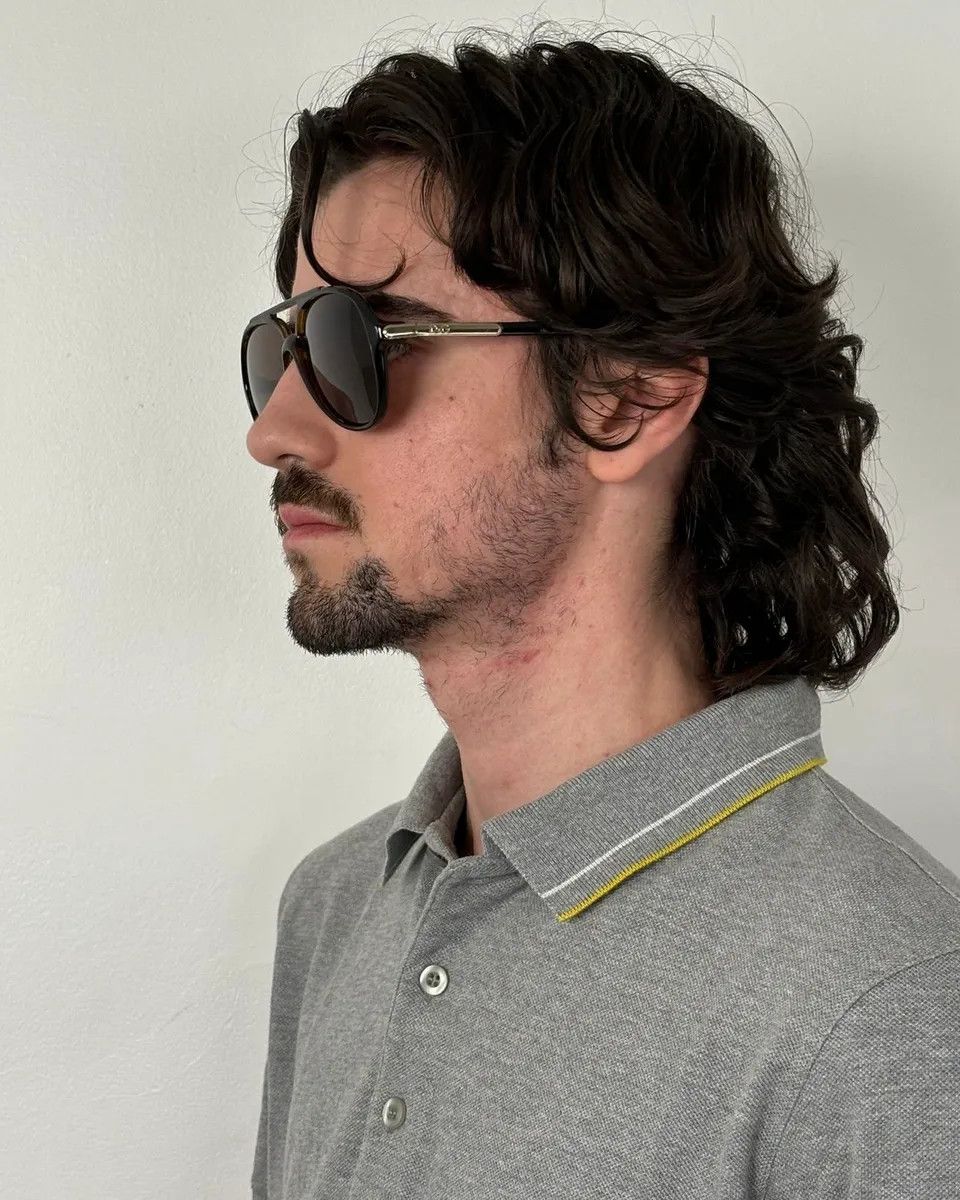 Dolce & Gabbana Dolce & Gabbana Brown Acetate Aviator Sunglasses Size ONE SIZE - 3 Thumbnail