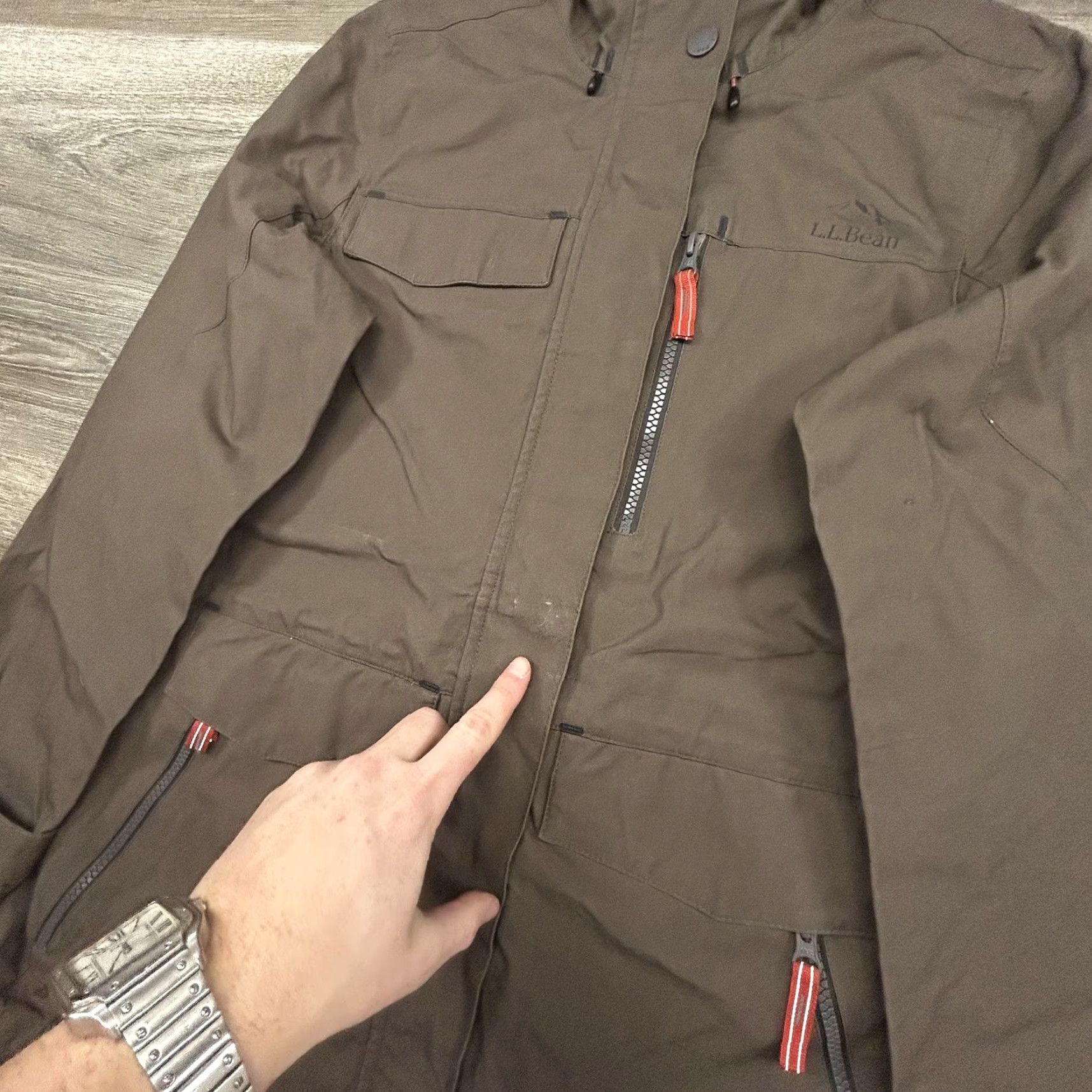 Vintage LL Bean Jacket Womens XS Canvas Utility Military Waterproof Rain Gorp Size XS / US 0-2 / IT 36-38 - 5 Thumbnail