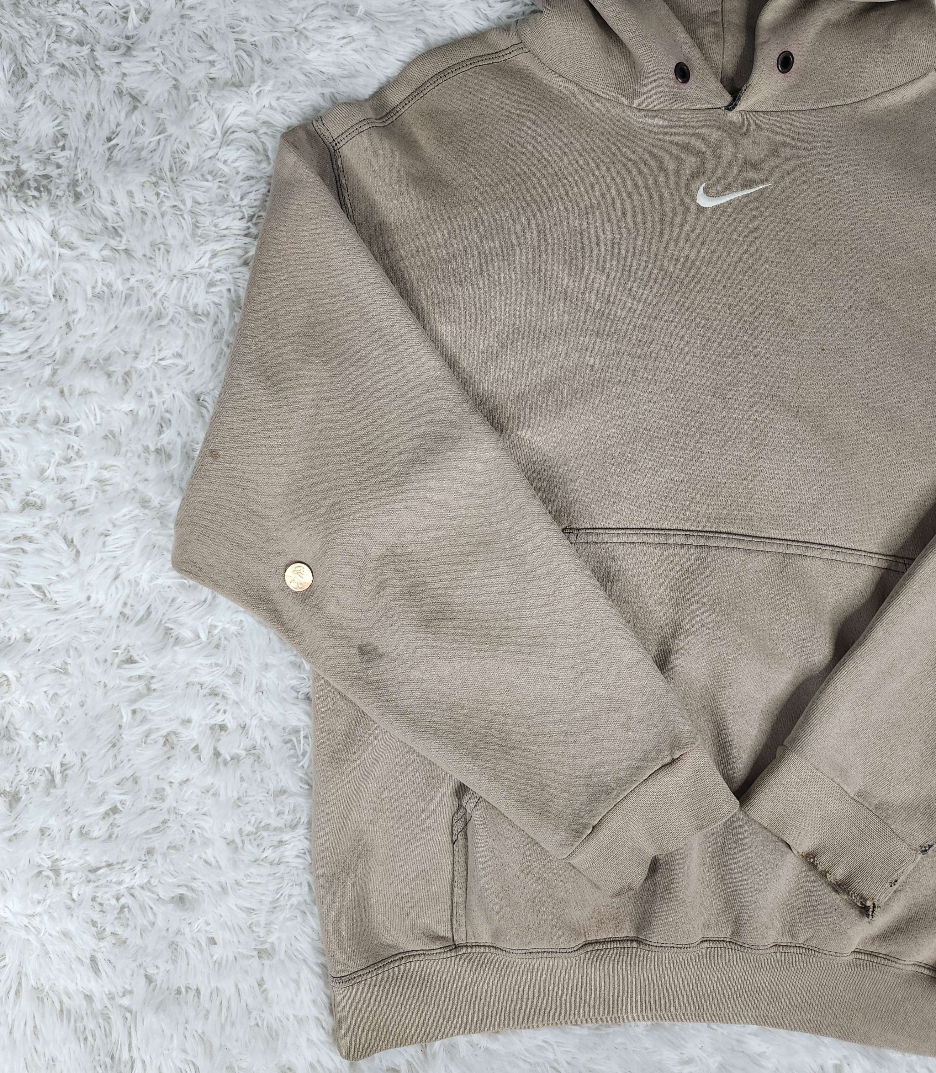Nike Vintage Nike center swoosh hoodie sweatshirt Size US M / EU 48-50 / 2 - 6 Thumbnail