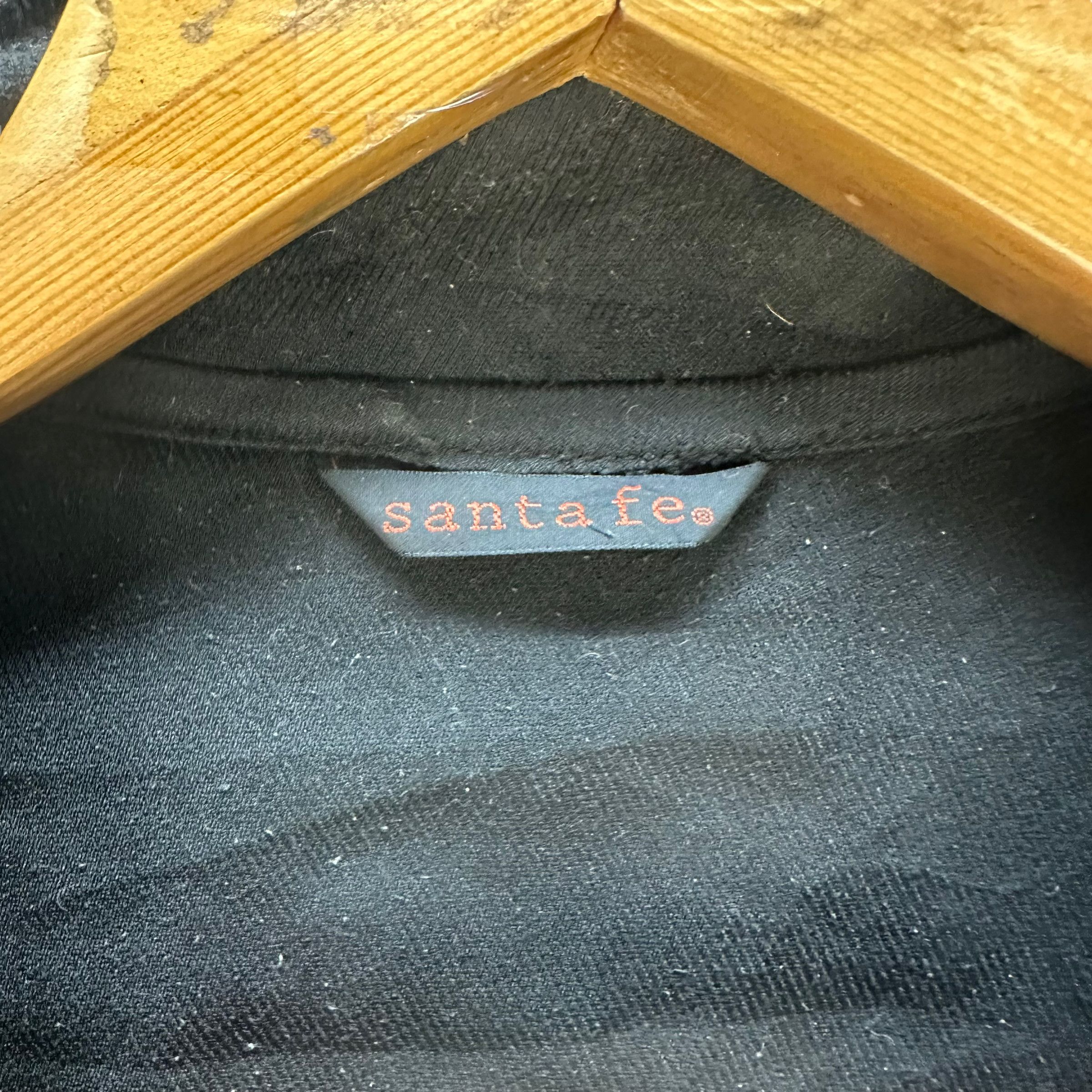 Japanese Brand SANTA FE EMBROIDERY LOGO CASUAL JACKET #8628-018 Size US L / EU 52-54 / 3 - 7 Thumbnail