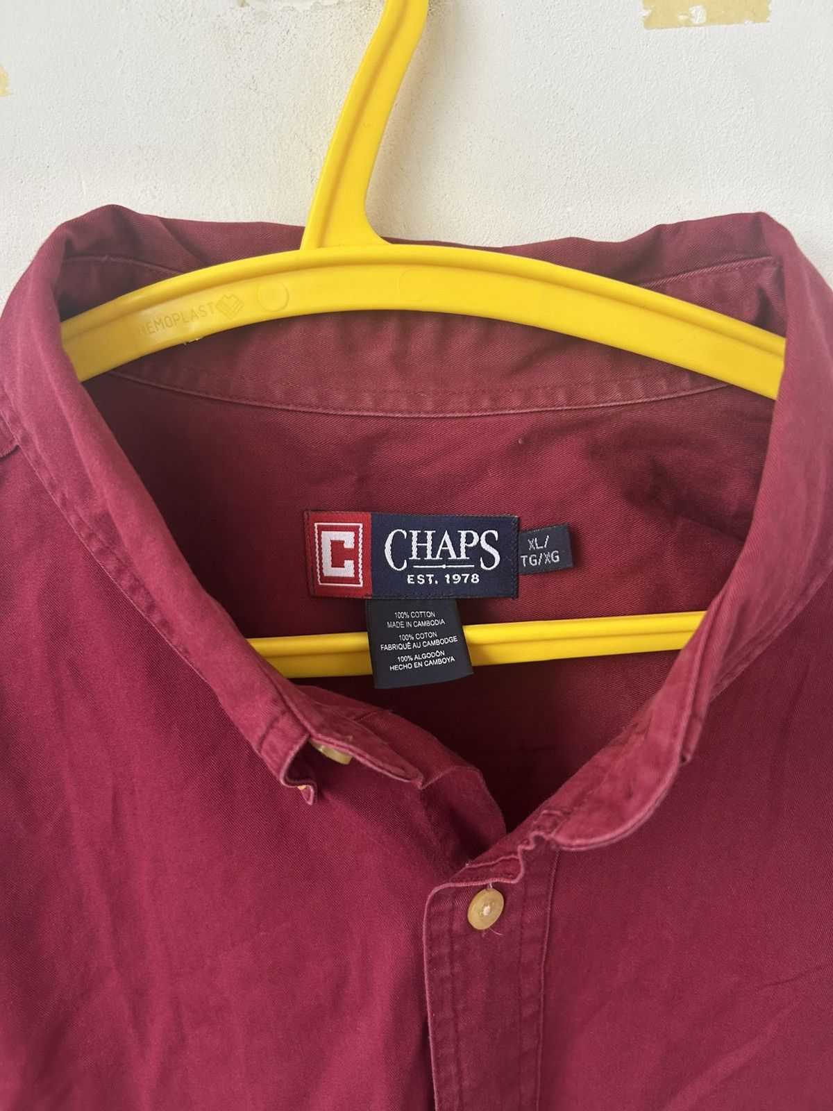 Chaps Ralph Lauren × Ralph Lauren × Vintage Ralph Lauren shirt Size US XL / EU 56 / 4 - 2 Thumbnail