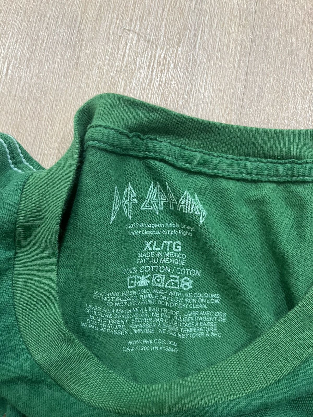 Vintage Def Leppard Shirt Size US XXL / EU 58 / 5 - 3 Thumbnail
