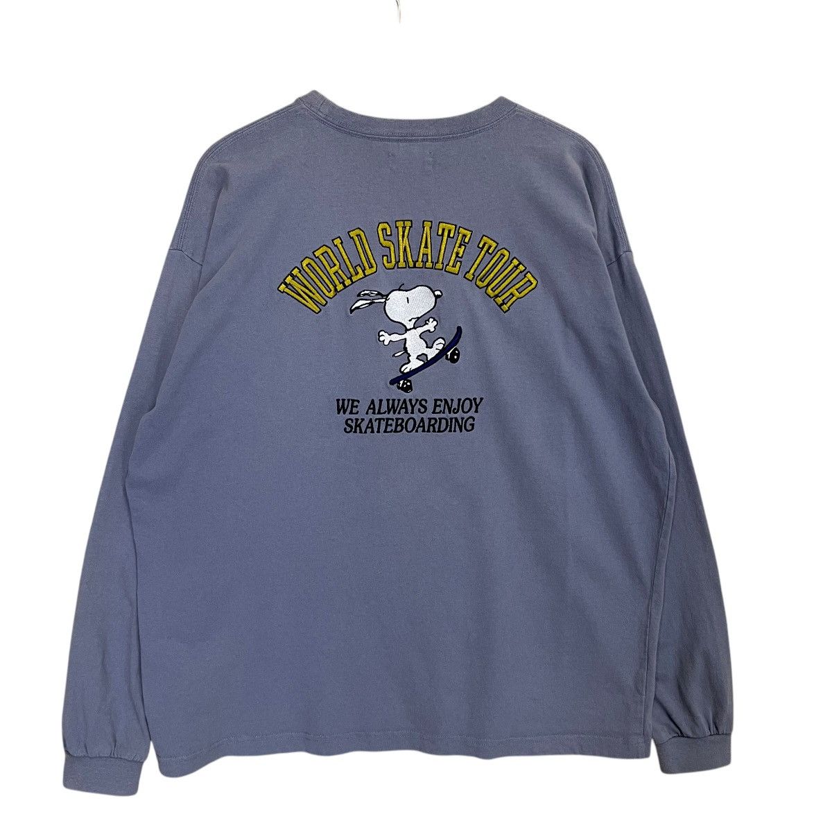 Peanuts Peanuts World Skate Tour Big Logo Longsleeve Shirts Size US L / EU 52-54 / 3 - 1 Thumbnail