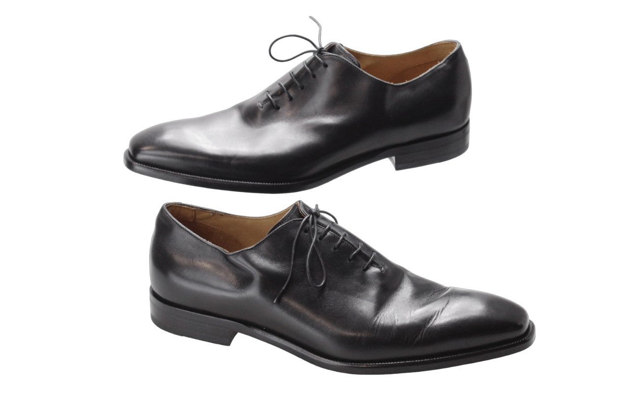 image of Suitsupply Fw1010 Formal Shoes Men's Eu 43 / Uk 9 Leather in Black