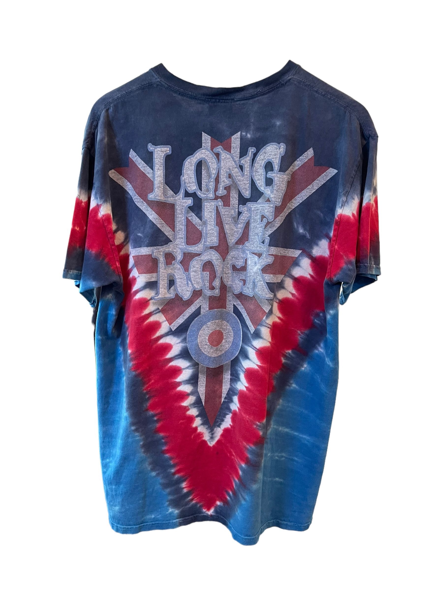 Liquid Blue Vintage Y2K The Who Liquid Blue Tie Dye T-shirt Size US XL / EU 56 / 4 - 2 Thumbnail