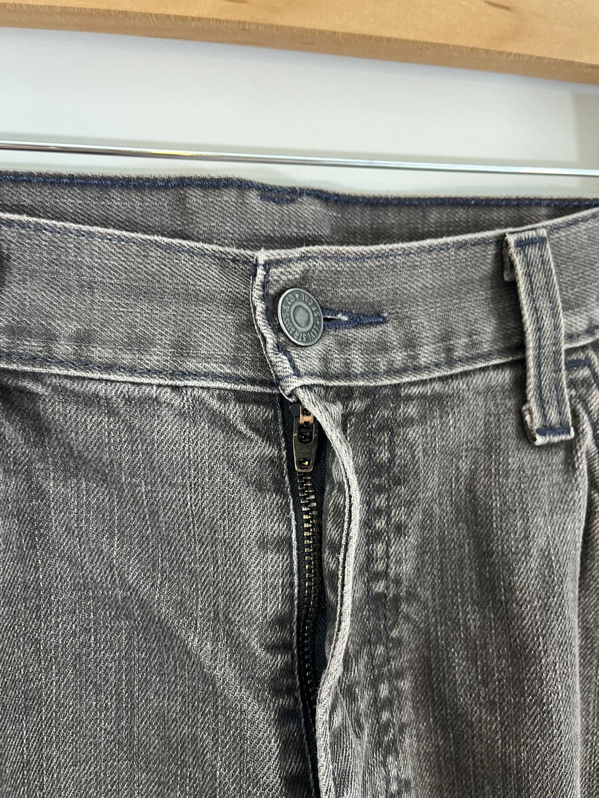 Levi's Sun Faded Levi 569 Distressed Thrashed Jeans Size US 38 / EU 54 - 10 Thumbnail