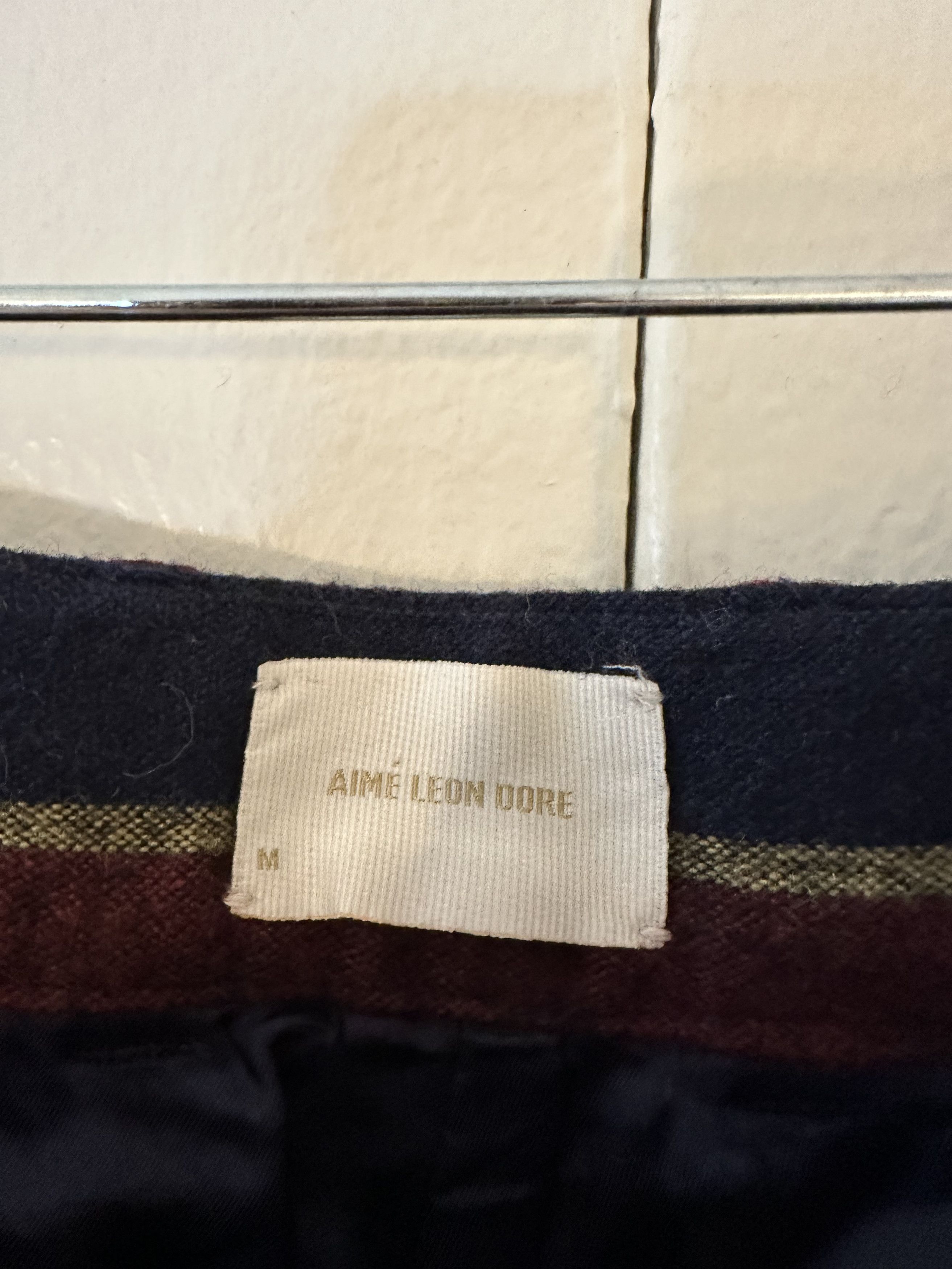 Aime Leon Dore Aime Leon Dore Multi Stripe Wool Blend Trousers Size US 32 / EU 48 - 3 Thumbnail