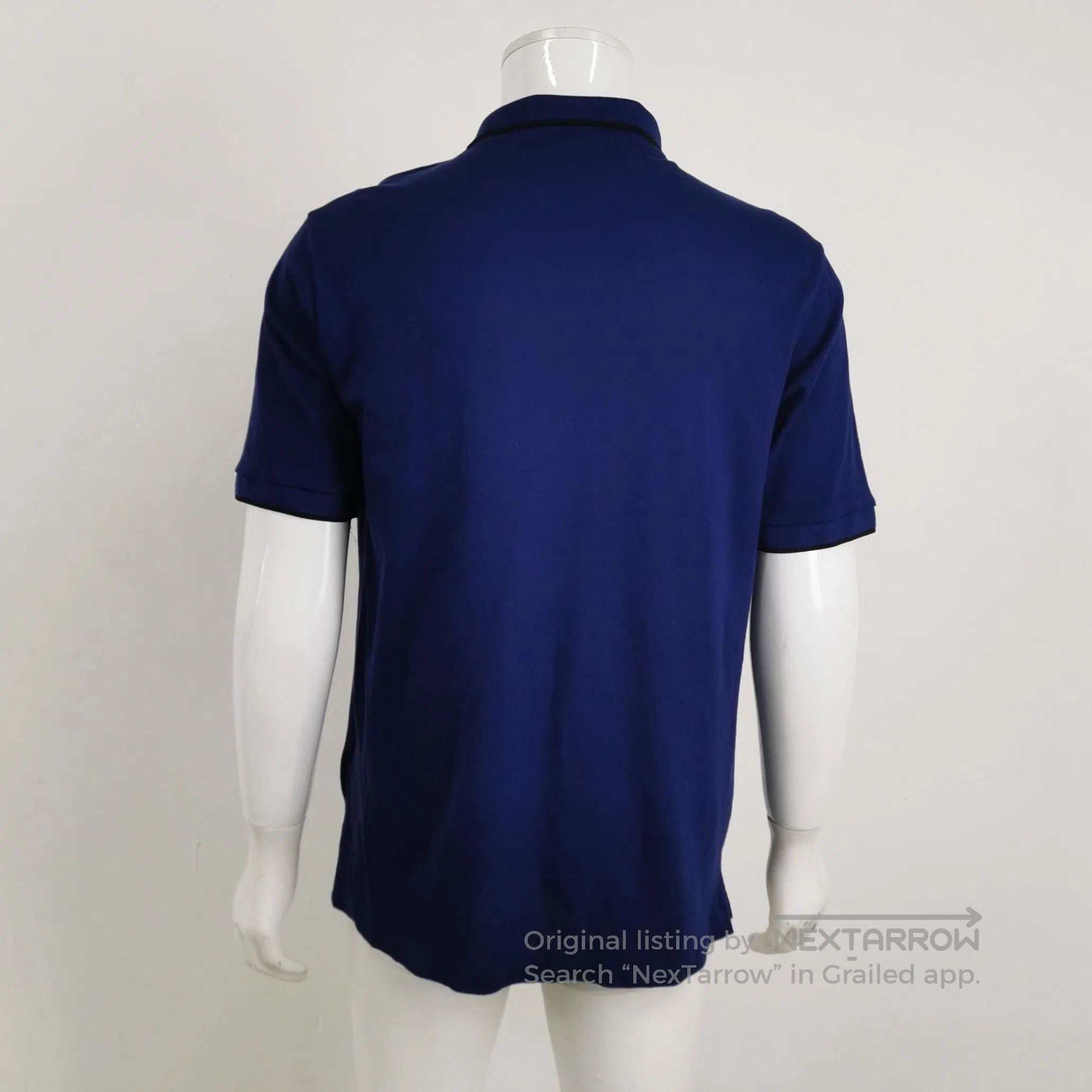 Prada Prada Logo Polo Shirt for Stylish Comfort 0089. Size XXL / US 16-18 / IT 52-54 - 2 Thumbnail
