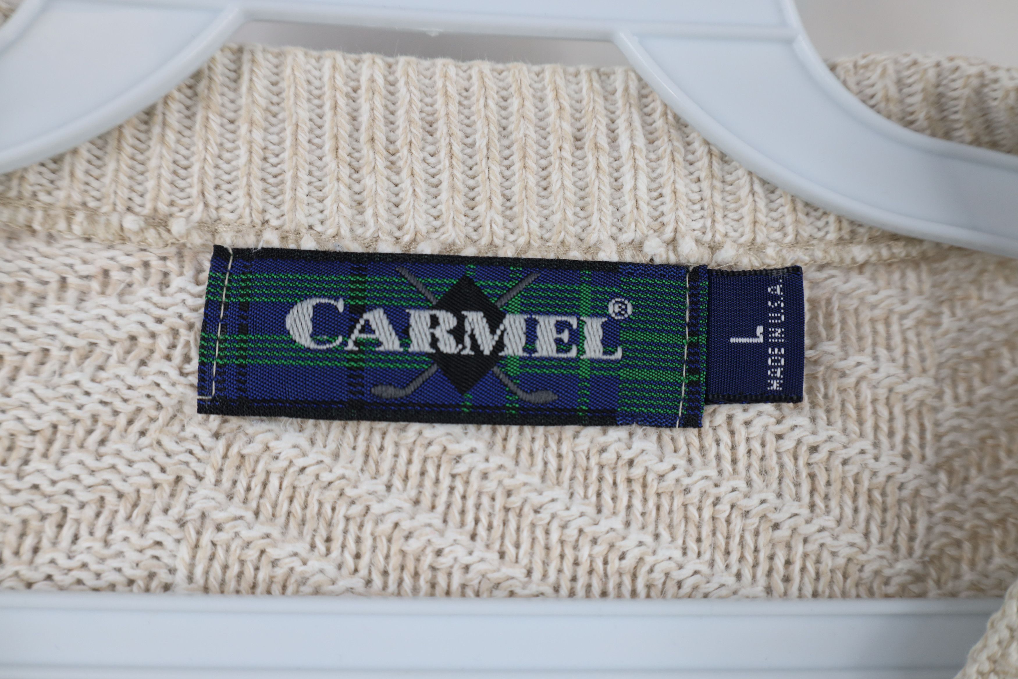 Vintage Vintage 90s Streetwear Over Print Cotton Knit Sweater USA Size US L / EU 52-54 / 3 - 10 Thumbnail