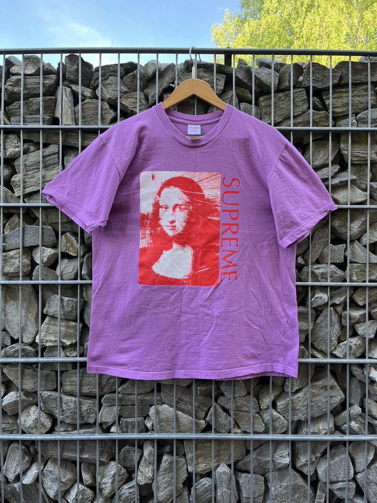 Supreme Supreme Mona Lisa Bug Logo Art Japanese Style Shirt Tee Y2K Size US M / EU 48-50 / 2 - 1 Thumbnail