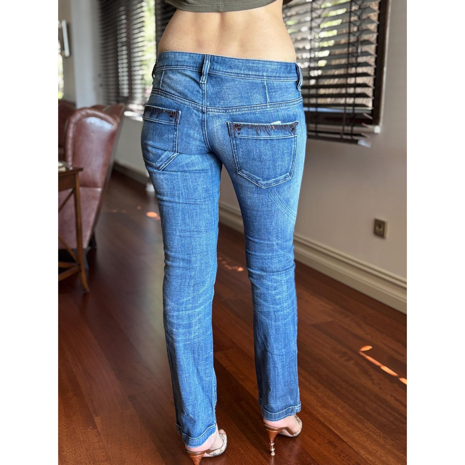 Diesel Diesel Industry Blizz Jeans W27 Italy Y2K Vintage Denim Size US 27 - 3 Thumbnail