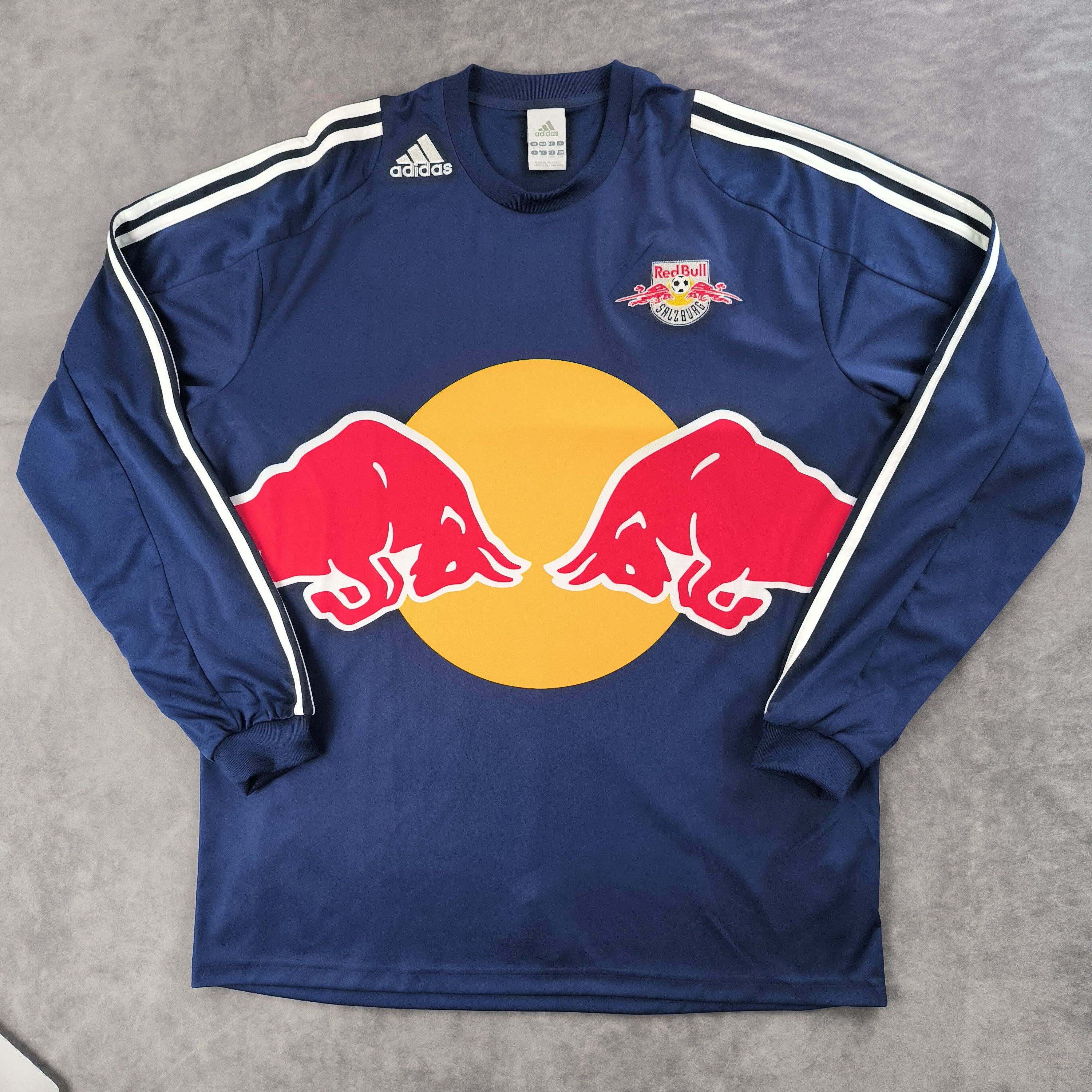 Adidas Red Bull Salzburg 2006-07 Adidas away LS football jersey L Size US L / EU 52-54 / 3 - 1 Thumbnail