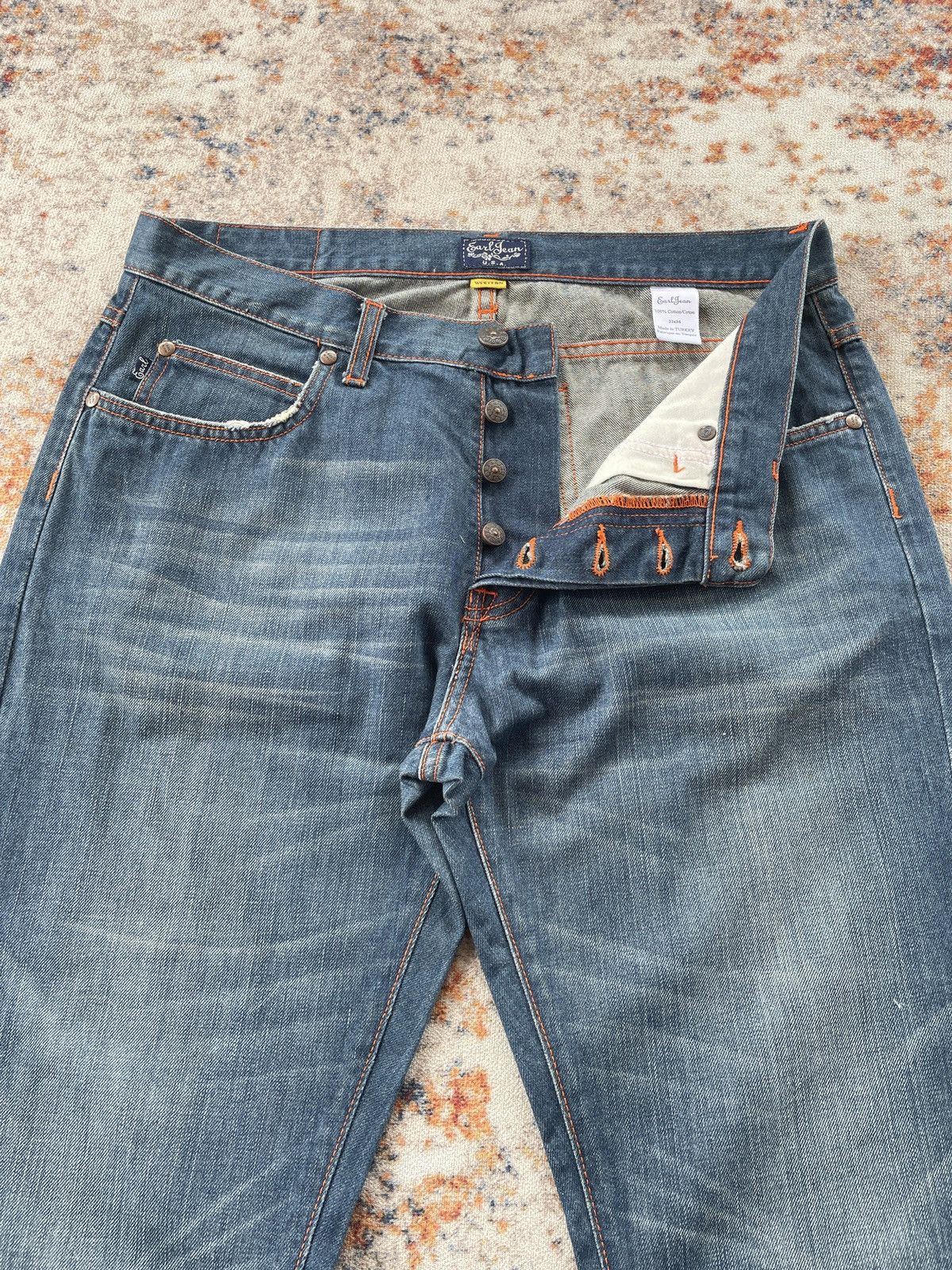 Paul Smith Red Ear AVANTGARDE EARL FLARE JEANS Size US 32 / EU 48 - 5 Thumbnail