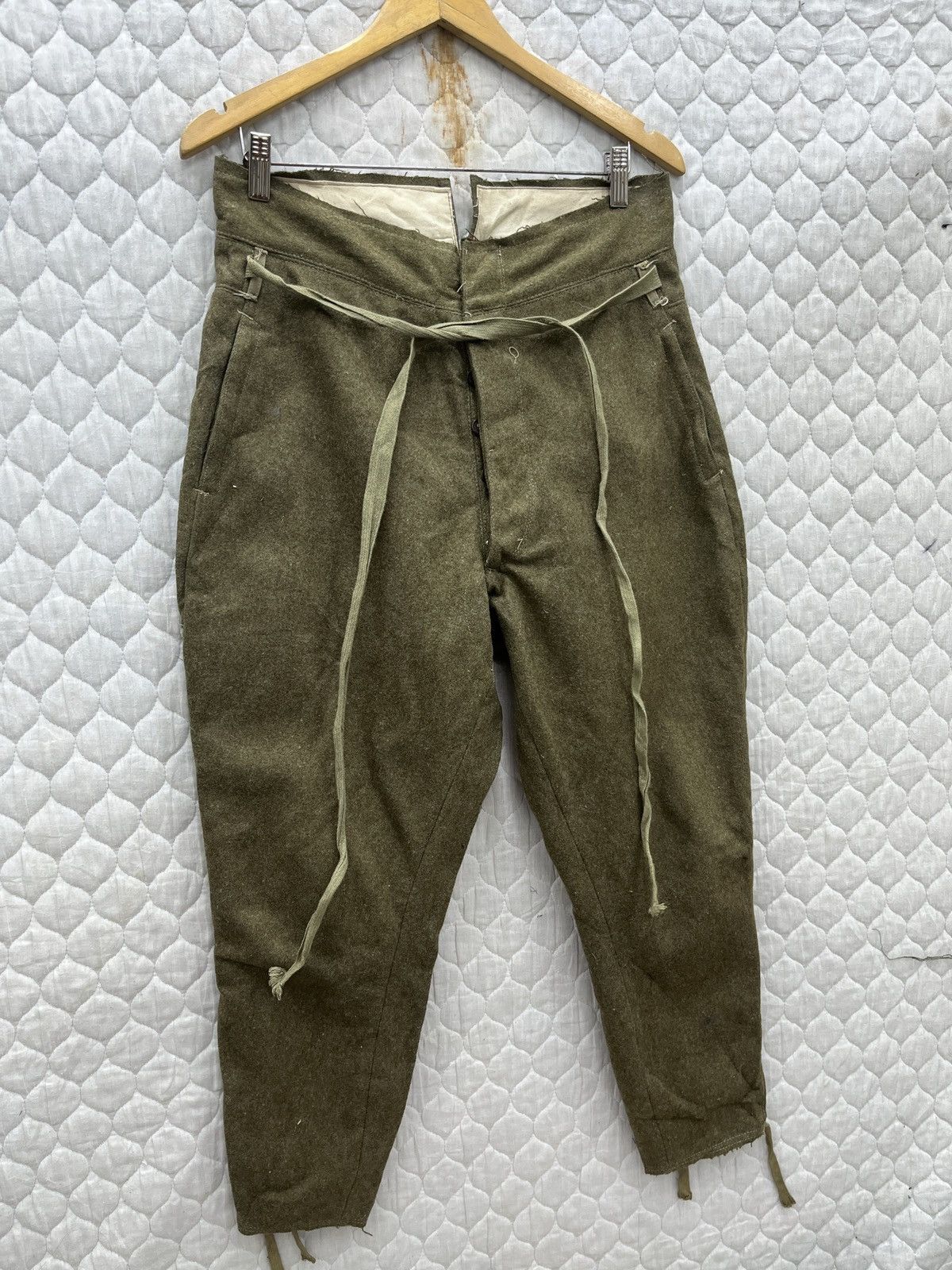 Vintage 🔥🔥🔥ARCHIVE VINTAGE 40’s JAPANESE MILITARY PANTS Size US 31 - 3 Thumbnail