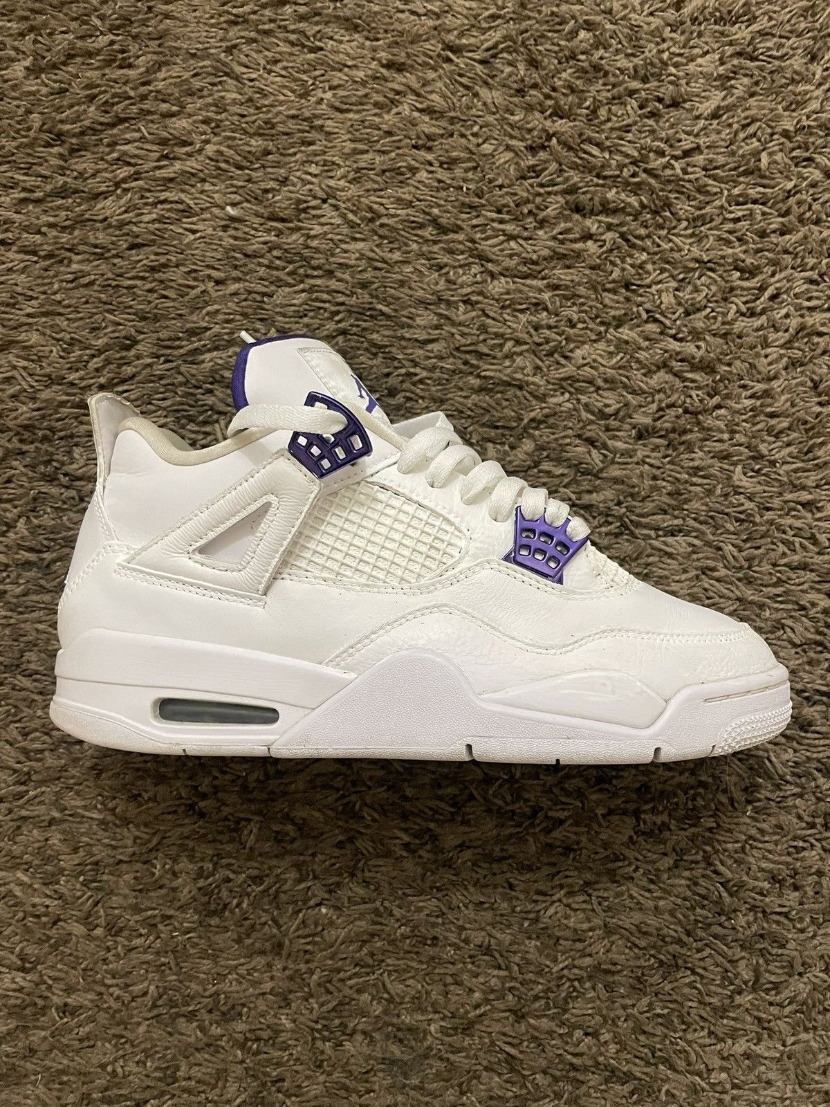 Jordan Brand Sz 9 Jordan 4 Purple Metallic Size US 9 / EU 42 - 5 Thumbnail
