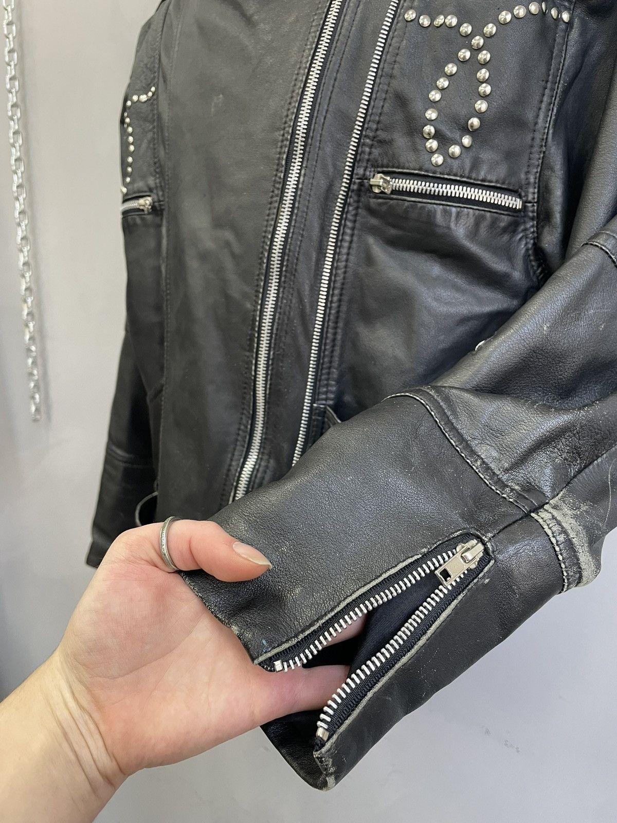 Harley Davidson If six was nine leather biker jacket 90s harley davidson Size US S / EU 44-46 / 1 - 3 Thumbnail
