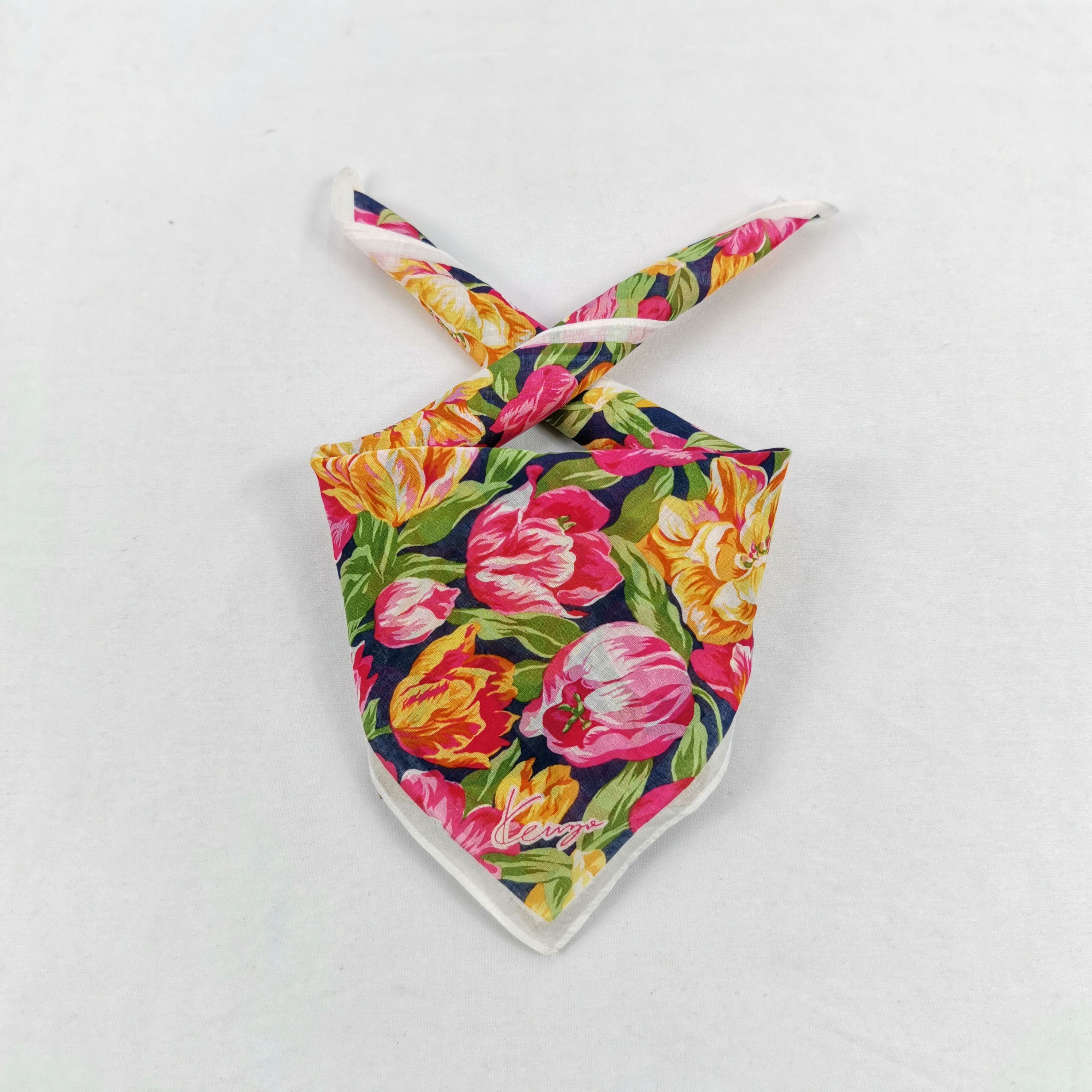 Kenzo Vintage Kenzo Paris Handkerchief Neckerchief Bandana Size ONE SIZE - 1 Thumbnail