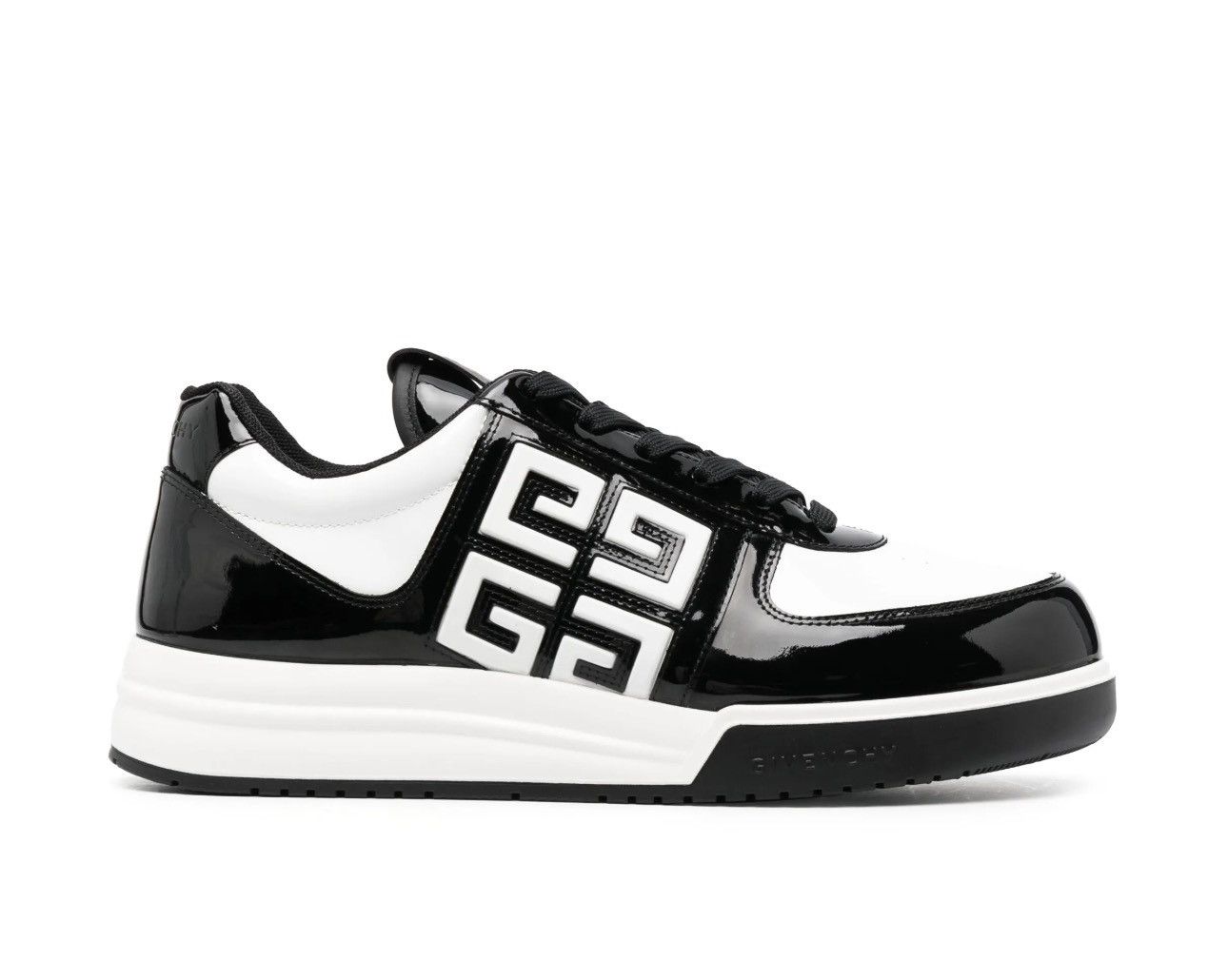 Givenchy GIVENCHY G4 LOW SNEAKERS - BLACK/WHITE Size US 10.5 / EU 43-44 - 1 Thumbnail
