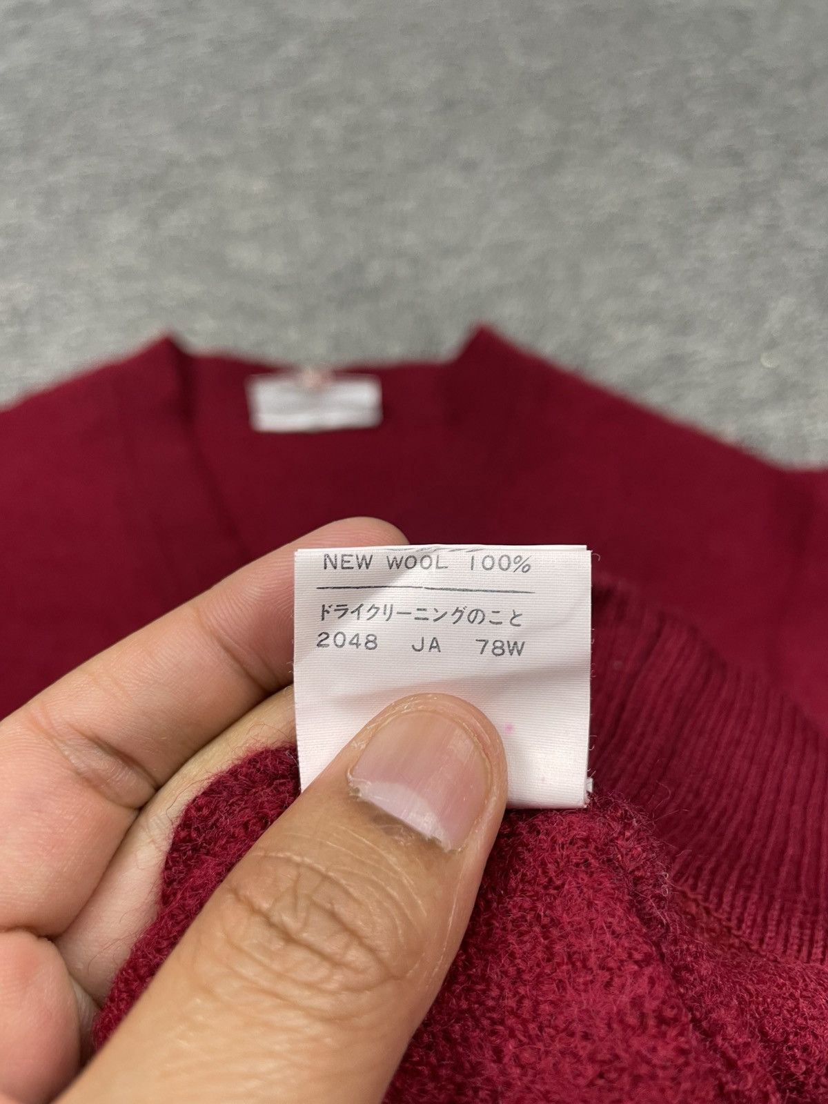 Lacoste × Vintage Vintage Lacoste Wool Sweater Knitwear Cashmere Size US S / EU 44-46 / 1 - 4 Thumbnail