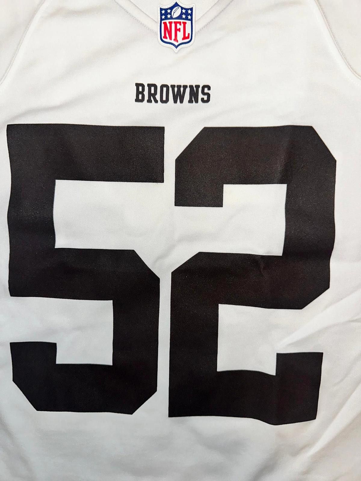 Nike Nike Men’s On Field Cleveland Browns NFL #52 Jackson Jersey Size US XL / EU 56 / 4 - 3 Thumbnail