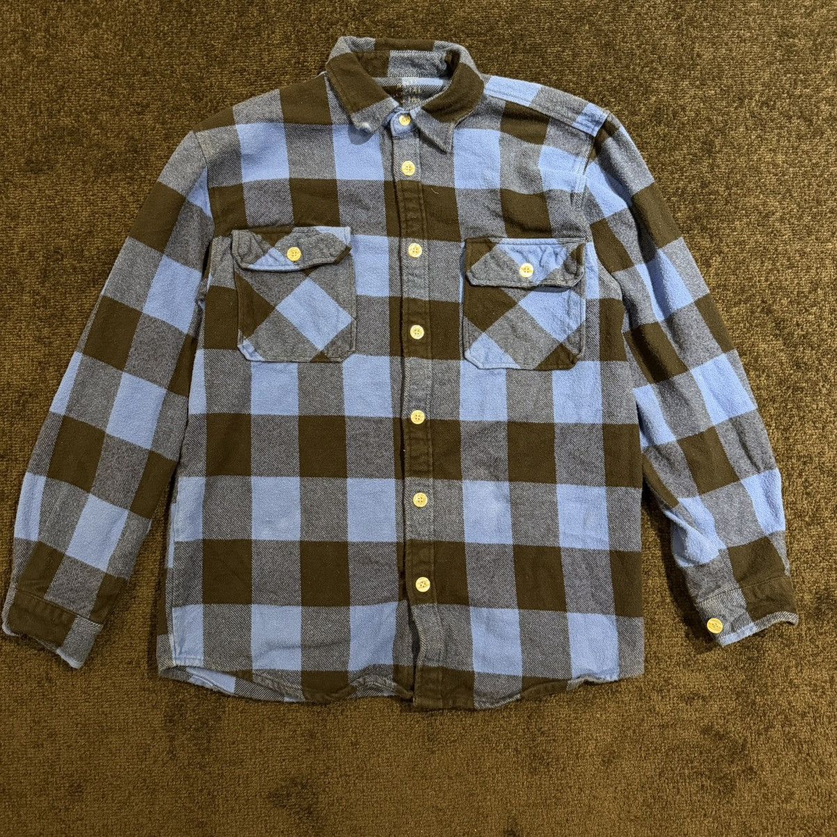 Anti Social Social Club Black and blue antisocial Social Club flannel button up Size US S / EU 44-46 / 1 - 3 Thumbnail