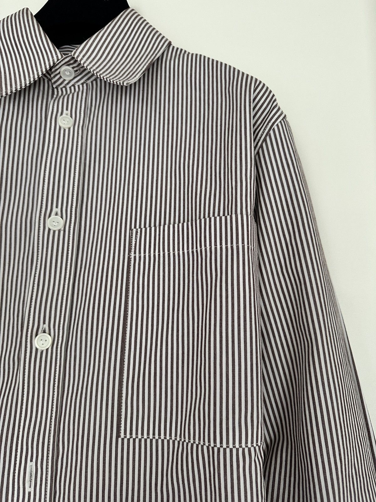 Bottega Veneta Bottega veneta men’s striped shirt compact Size US S / EU 44-46 / 1 - 2 Thumbnail