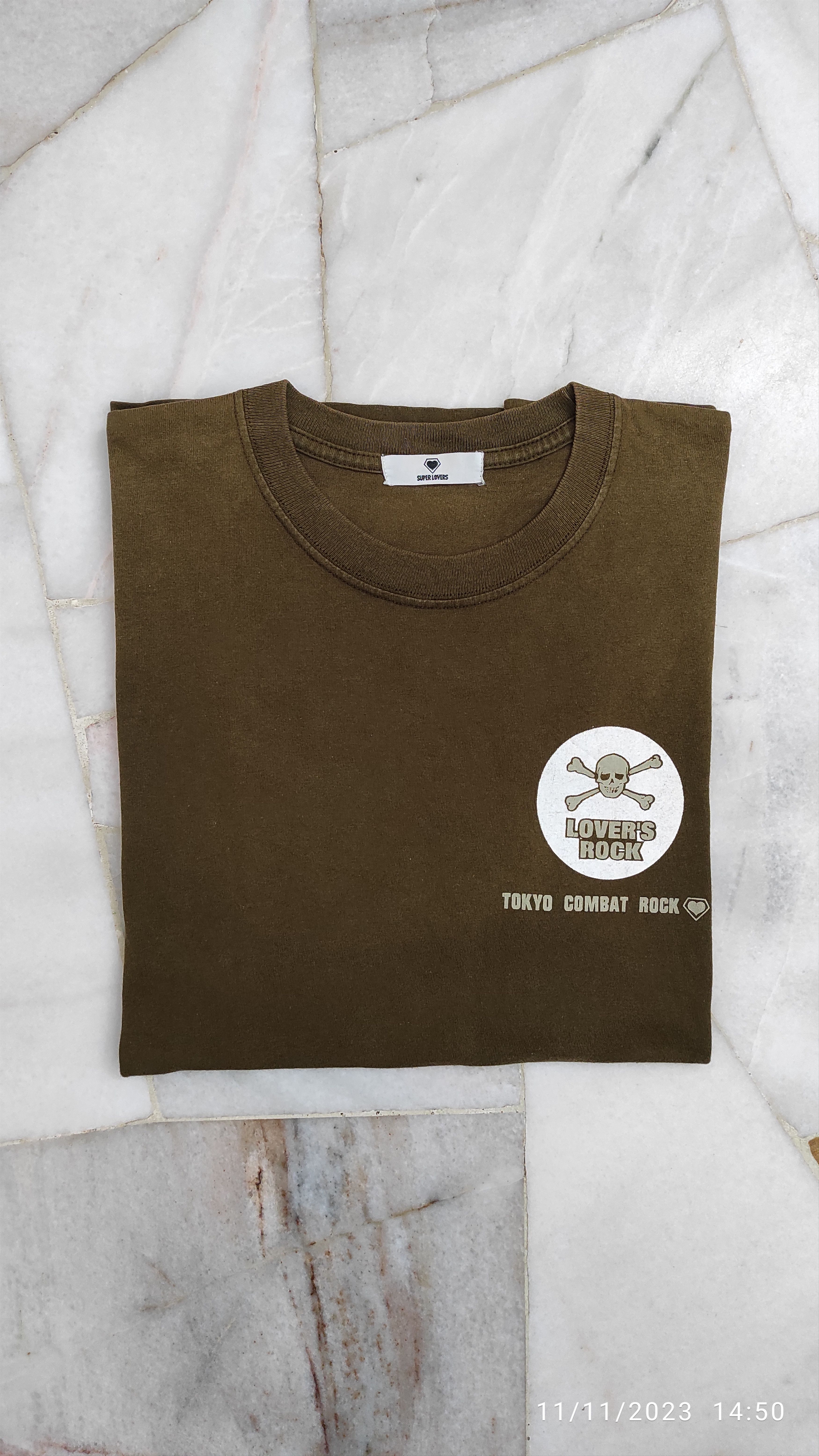 Japanese Brand Archive 90's TOKYO COMBAT ROCK Sun Faded Tee USA Size US M / EU 48-50 / 2 - 9 Thumbnail