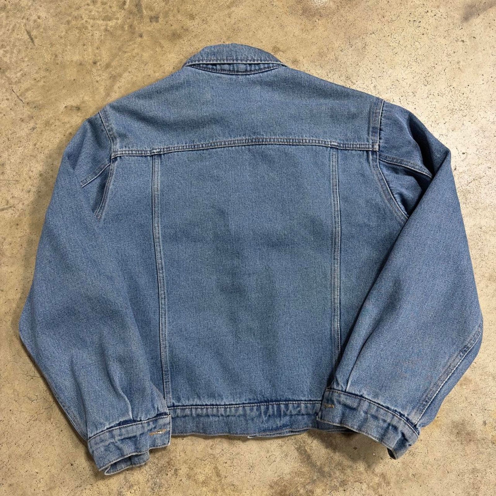Vintage × Wrangler Vintage Wrangler Hero Blanket Lined Denim Jacket Size US M / EU 48-50 / 2 - 6 Thumbnail