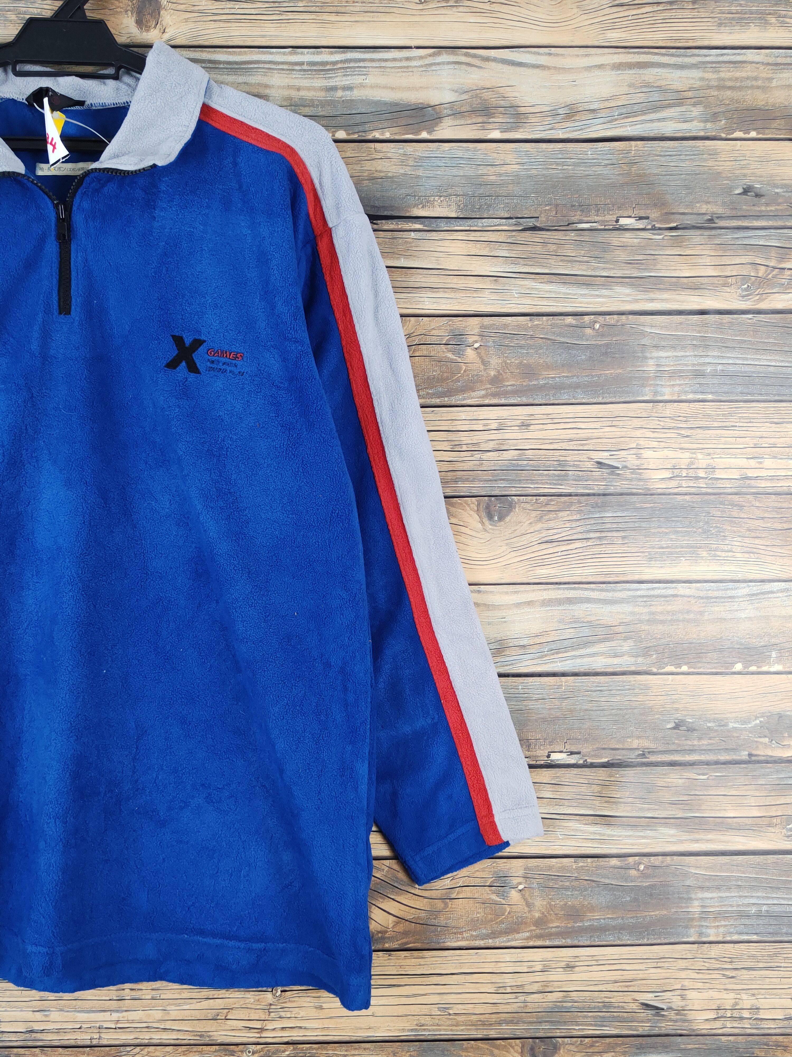 Japanese Brand × Vintage Games X Blue Knitwear Sweatshirts #W1434 Size US M / EU 48-50 / 2 - 6 Thumbnail
