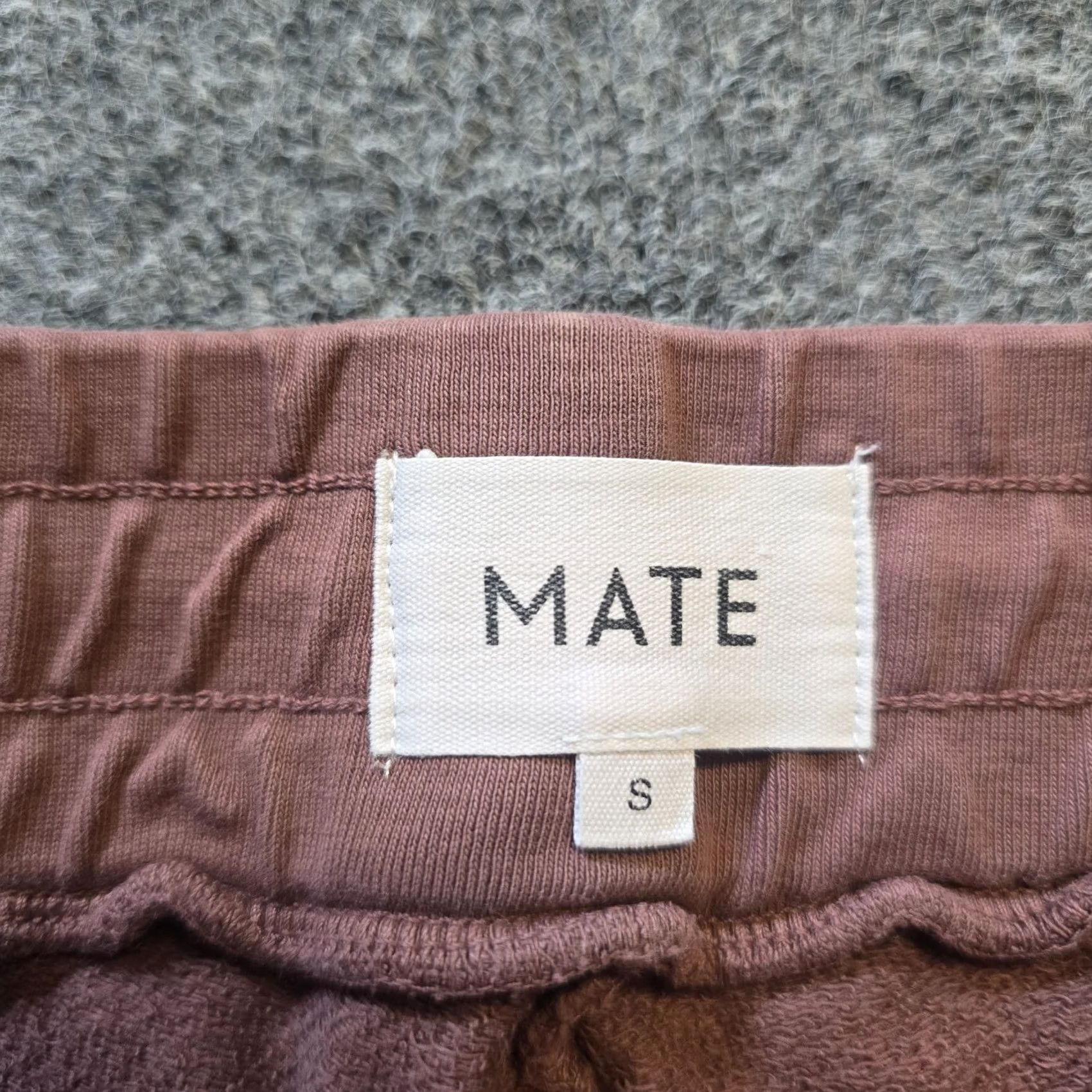 Vintage Mate Pants Women Size Small Pink Brown Jogger Sweatpants Pull On Lounge Casual Size 28" / US 6 / IT 42 - 4 Thumbnail