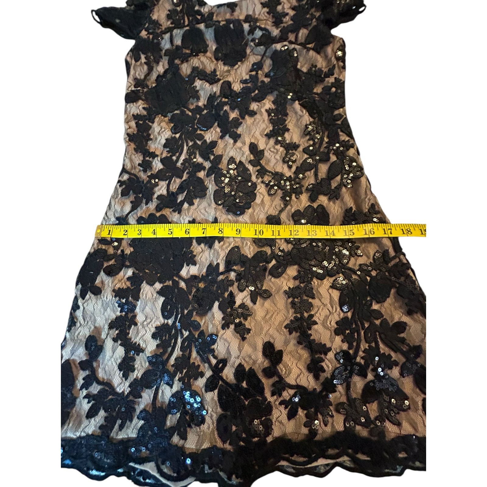 Dress the Population Dress The Population Black Sequin Dress - Size S Size S / US 4 / IT 40 - 9 Thumbnail