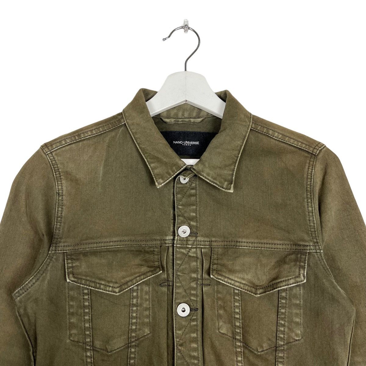 NANO universe 🔥 NANO UNIVERSE MOLESKIN TRUCKER JACKET Size US S / EU 44-46 / 1 - 3 Thumbnail