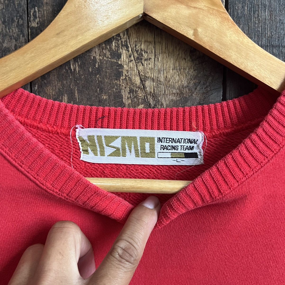 Vintage Vintage 90’s Nismo Nissan Racing Team Logo Spellout Crewneck Size US L / EU 52-54 / 3 - 5 Thumbnail
