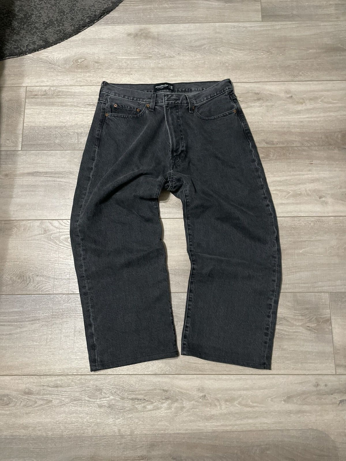 Abercrombie & Fitch Baggy Denim Size US 33 - 1 Thumbnail