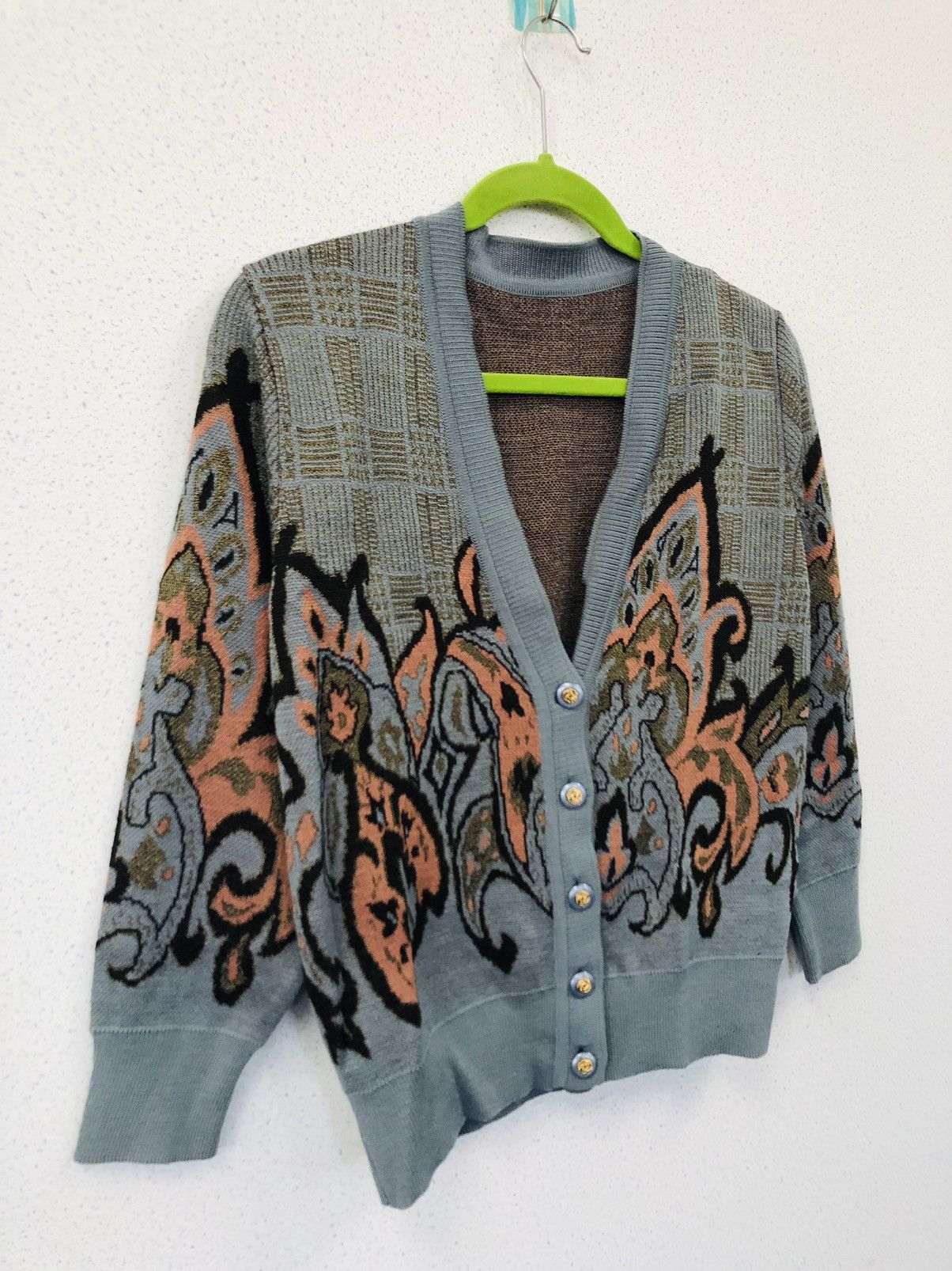 Vintage Unbranded Traditional Design Cardigan Size M / US 6-8 / IT 42-44 - 3 Thumbnail