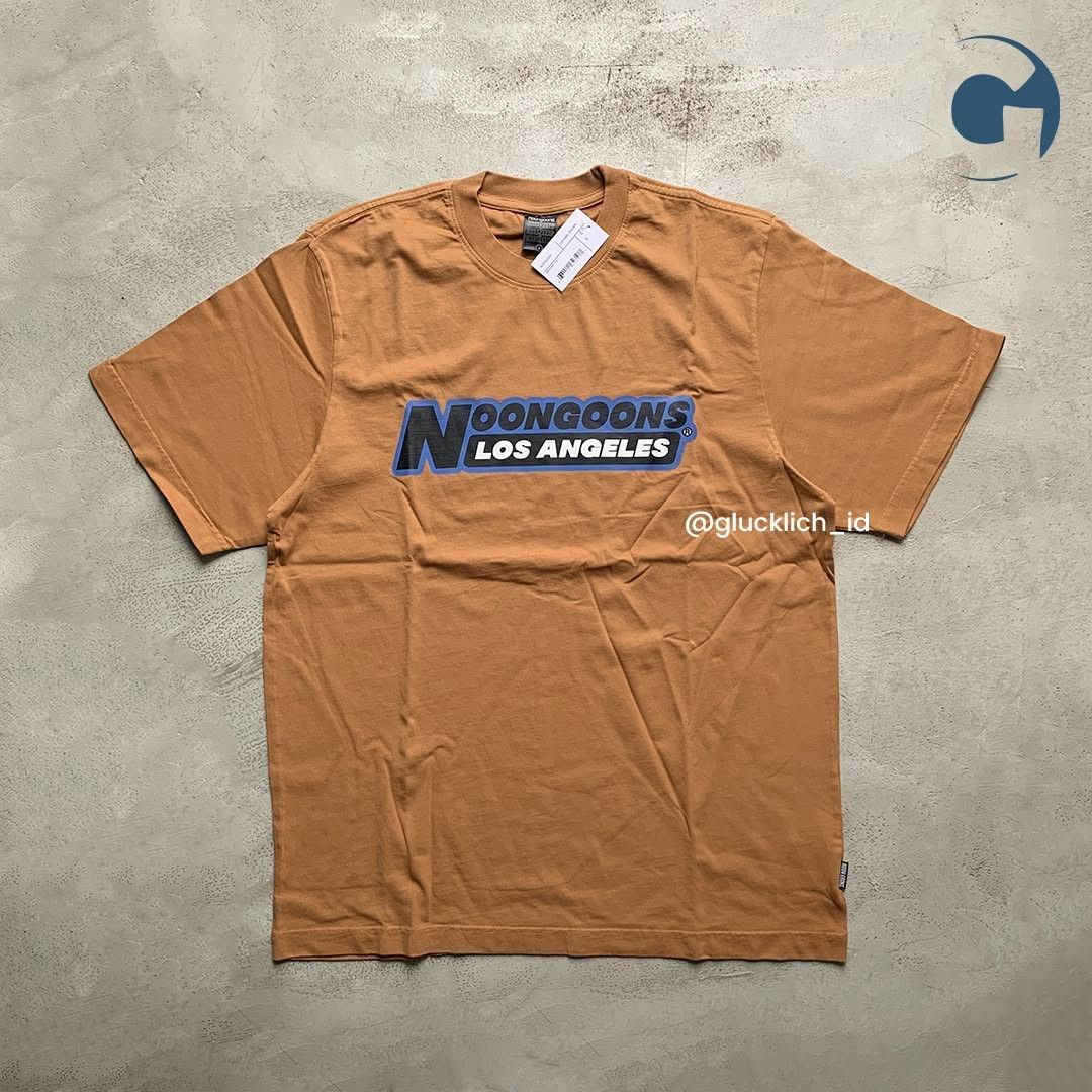 Noon Goons Noon Goons, Mechanic Cotton Graphic Tee in Caramel Brown Size US S / EU 44-46 / 1 - 1 Thumbnail