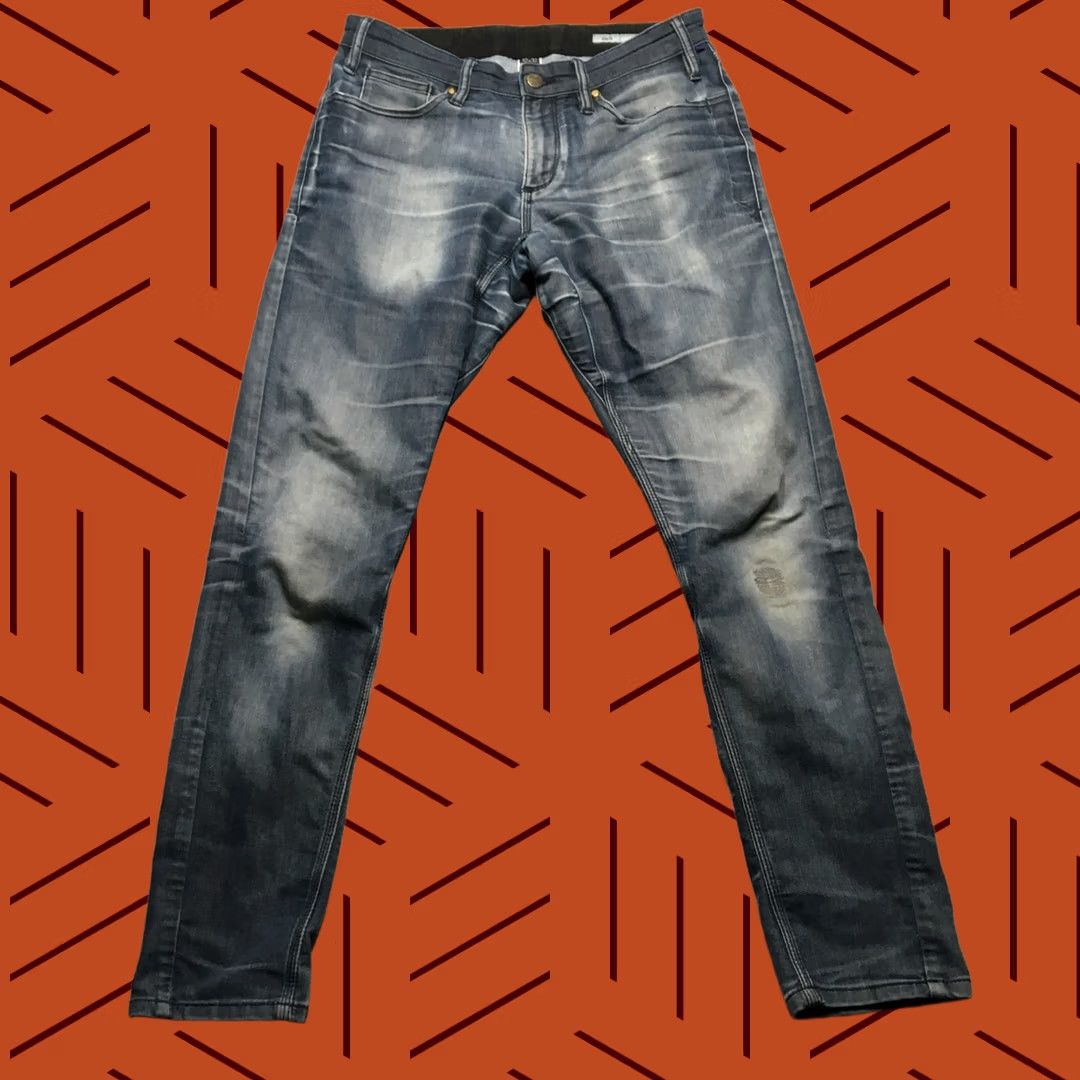 Vintage Swrve Slim Fit Jeans Mens 32x32 Blue Cordura Denim Durable Outdoor Pants Cycle Jeans Size US 32 / EU 48 - 1 Thumbnail