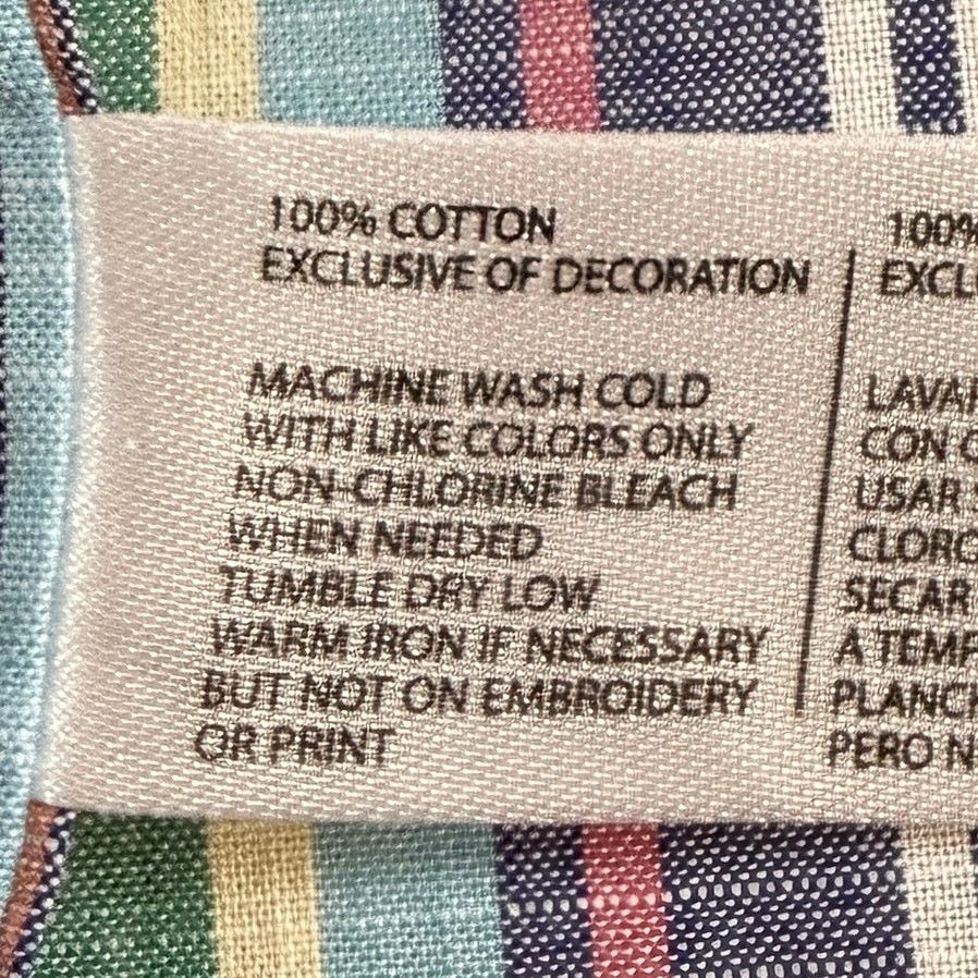 U.S. Polo Assn. US Polo Assn men's XL short- slv button-down multicolor pony Size US XL / EU 56 / 4 - 7 Thumbnail