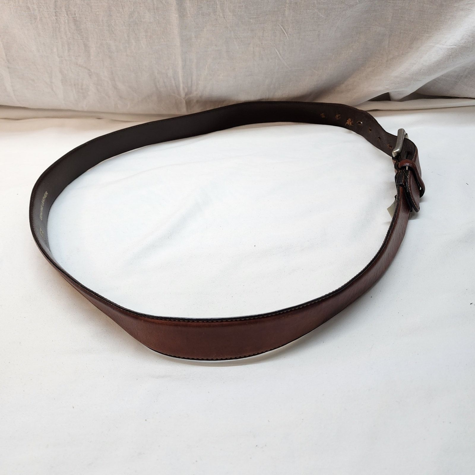 Fossil Fossil brown leather belt size 44 belt one hole was made b45 Size 44 - 6 Thumbnail