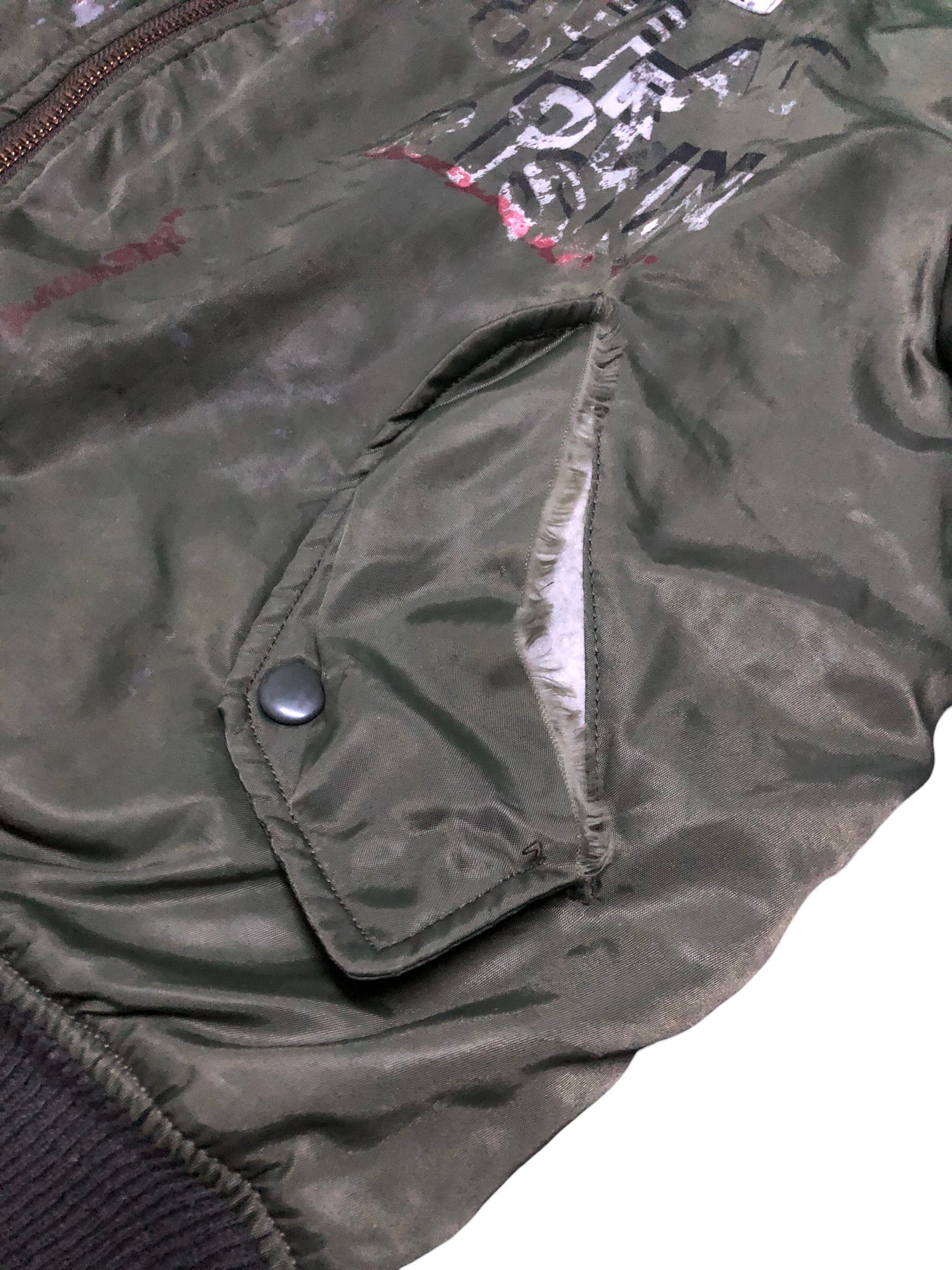 A.F.F.A. × Undercover 🔥RISK Custom MA-1 Flight Jacket AFFA Hiroshi Fujiwara Size US L / EU 52-54 / 3 - 6 Thumbnail