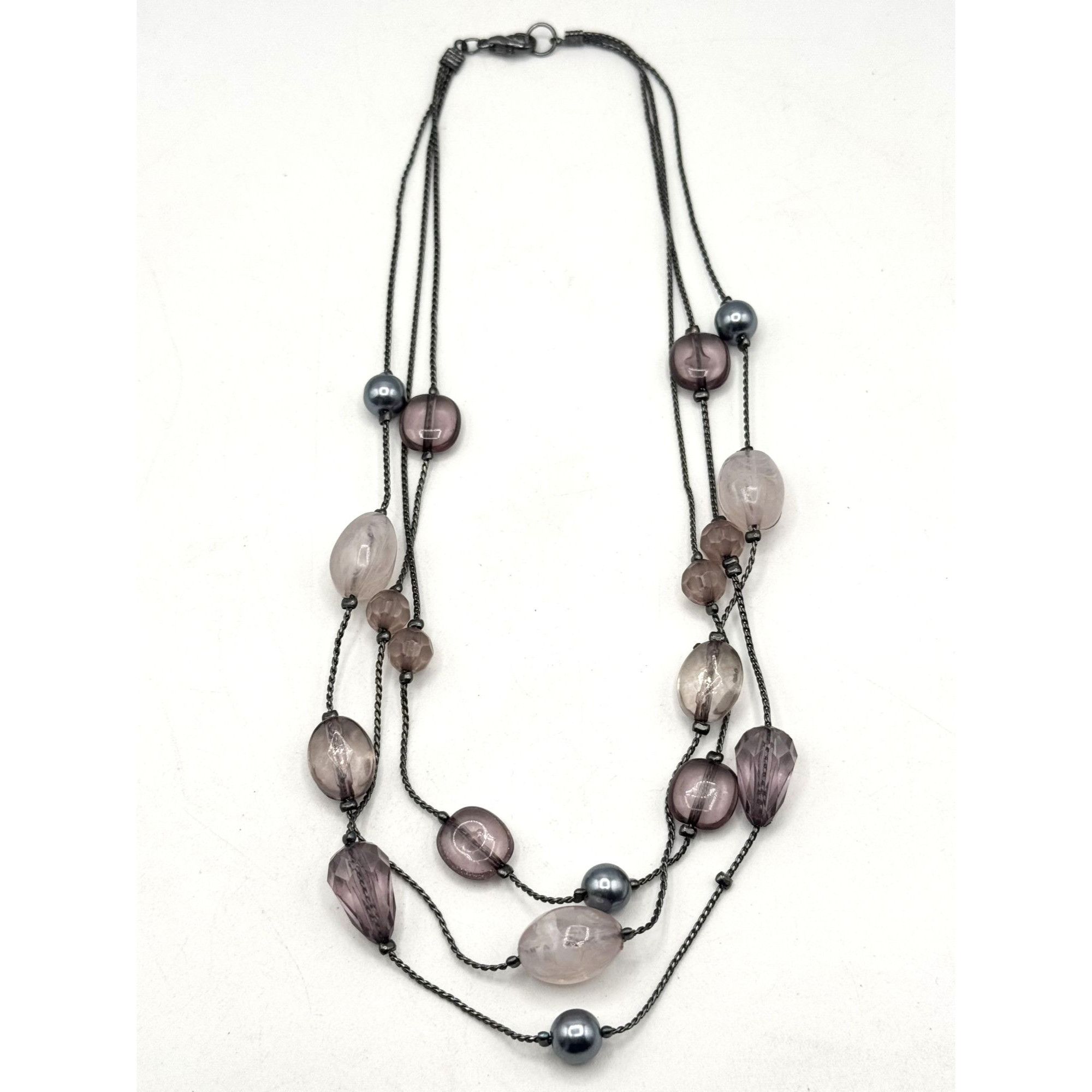 Vintage Vintage multi strand beaded necklace Size ONE SIZE - 2 Thumbnail