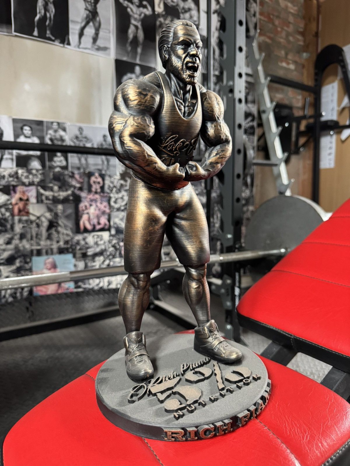 Other Gym statue Rich Piana 35cm Size ONE SIZE - 3 Thumbnail