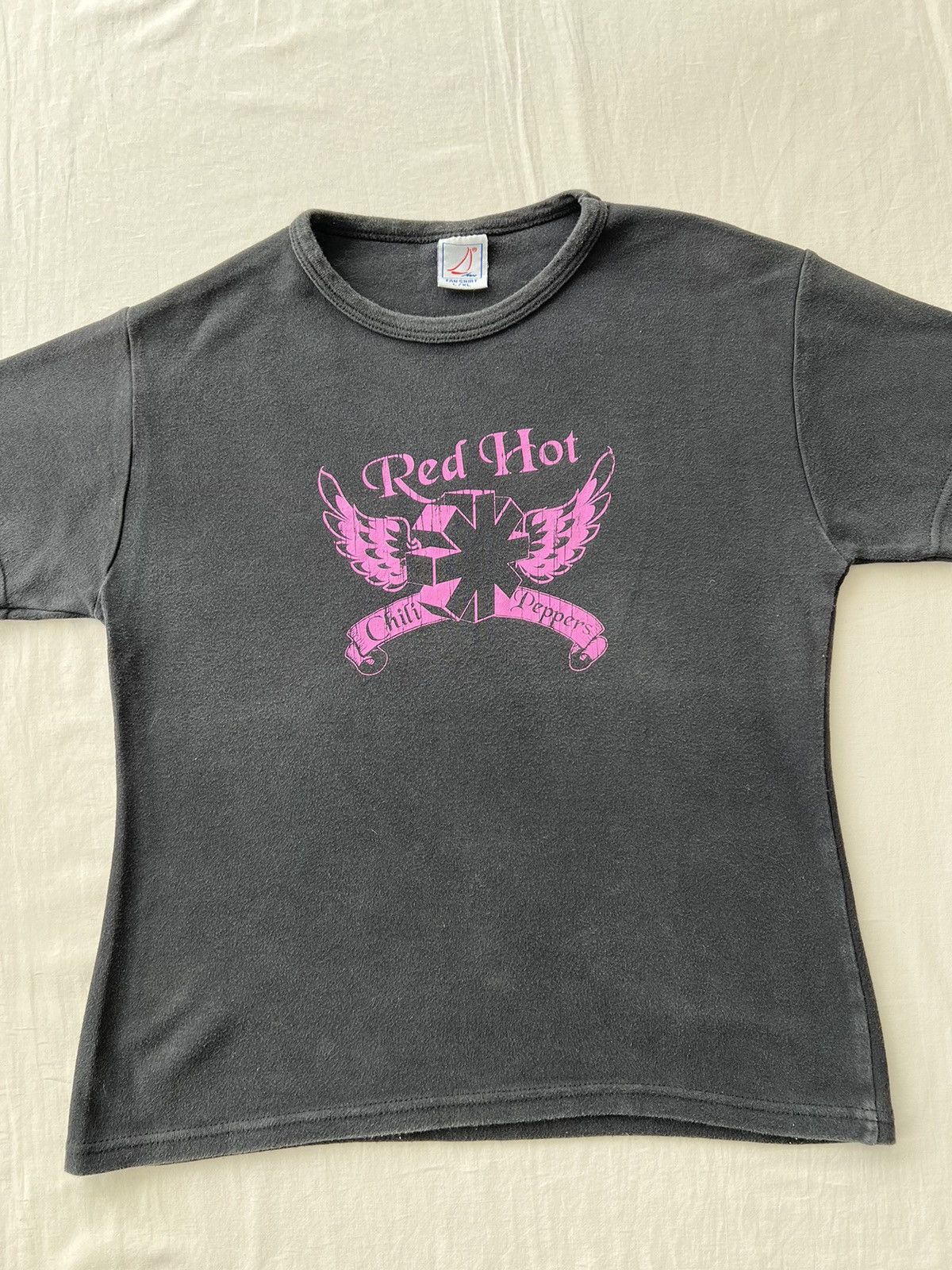 Band Tees Vintage 2000s Red Hot Chili Peppers Womens Black T-shirt Size L / US 10 / IT 46 - 5 Thumbnail