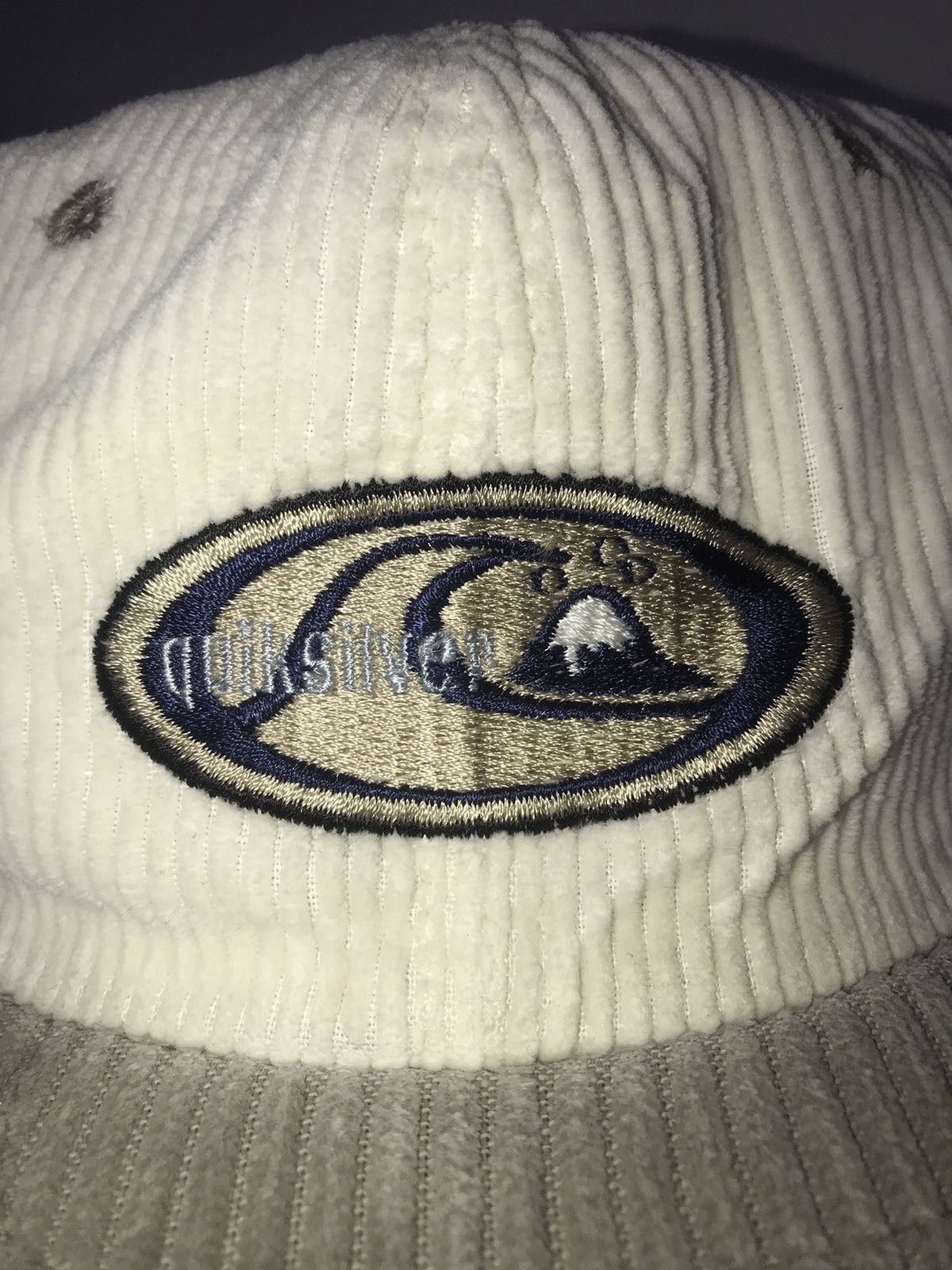 Quiksilver × Vintage Vintage Quiksilver Corduroy Snapback Cap Size ONE SIZE - 5 Thumbnail