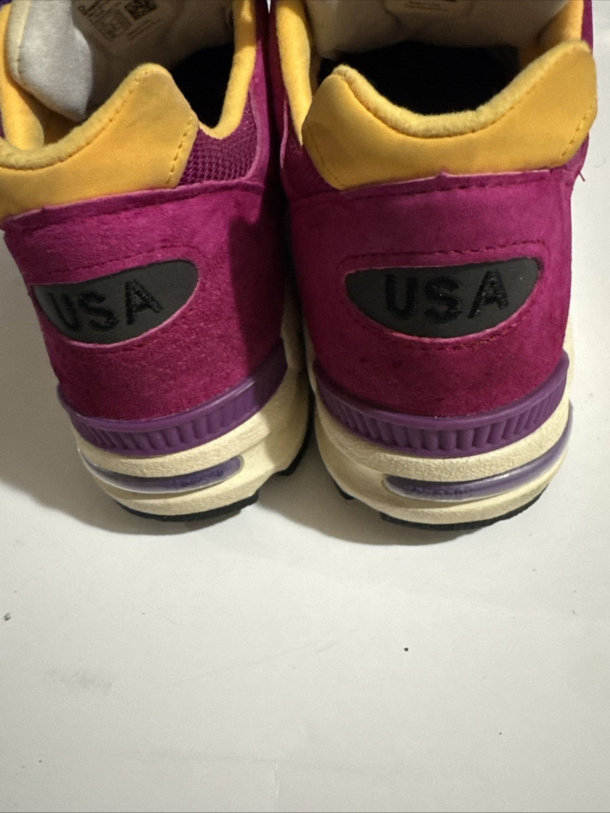 New Balance New Balance 990v2 x Teddy Santis ‘Purple Yellow’ Size US 12 / EU 45 - 7 Thumbnail