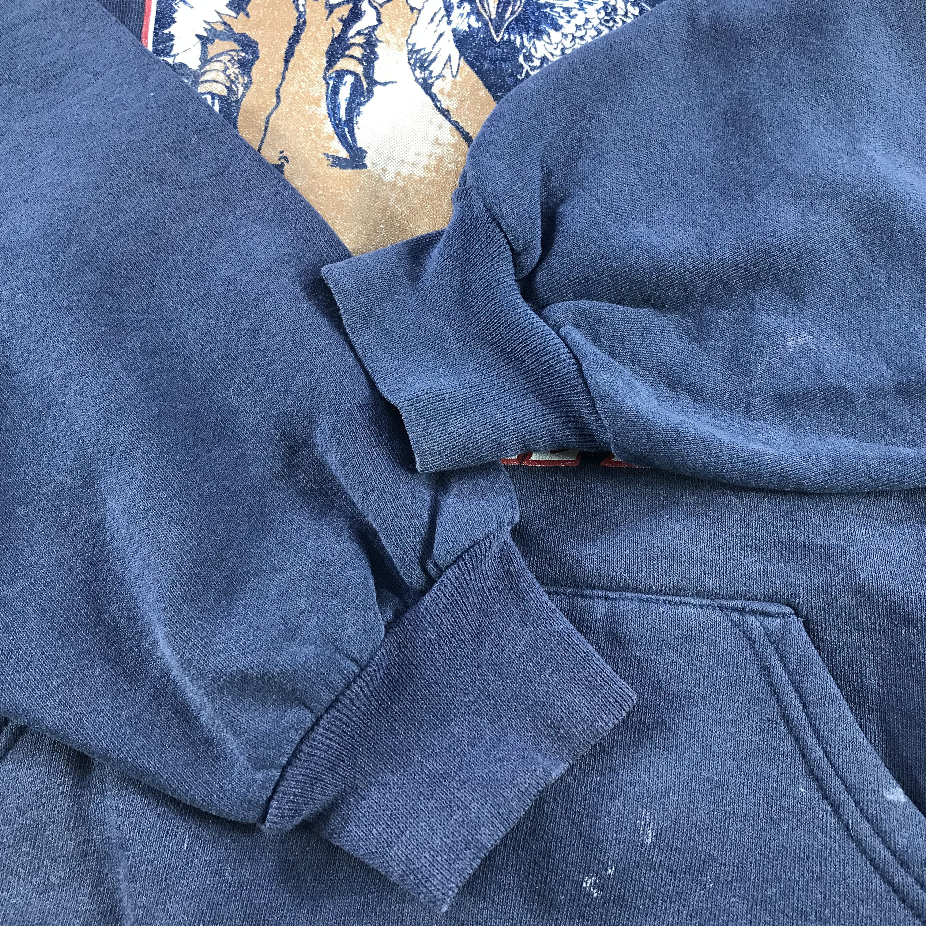 Russell Athletic Vintage Faded Russel Athletic Hooddie K1158 Size US XXL / EU 58 / 5 - 5 Thumbnail