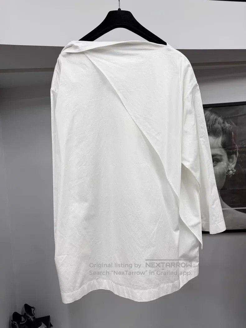 Hermes Hermes White Design Shirt Size XXS / US 00 / IT 34 - 3 Thumbnail