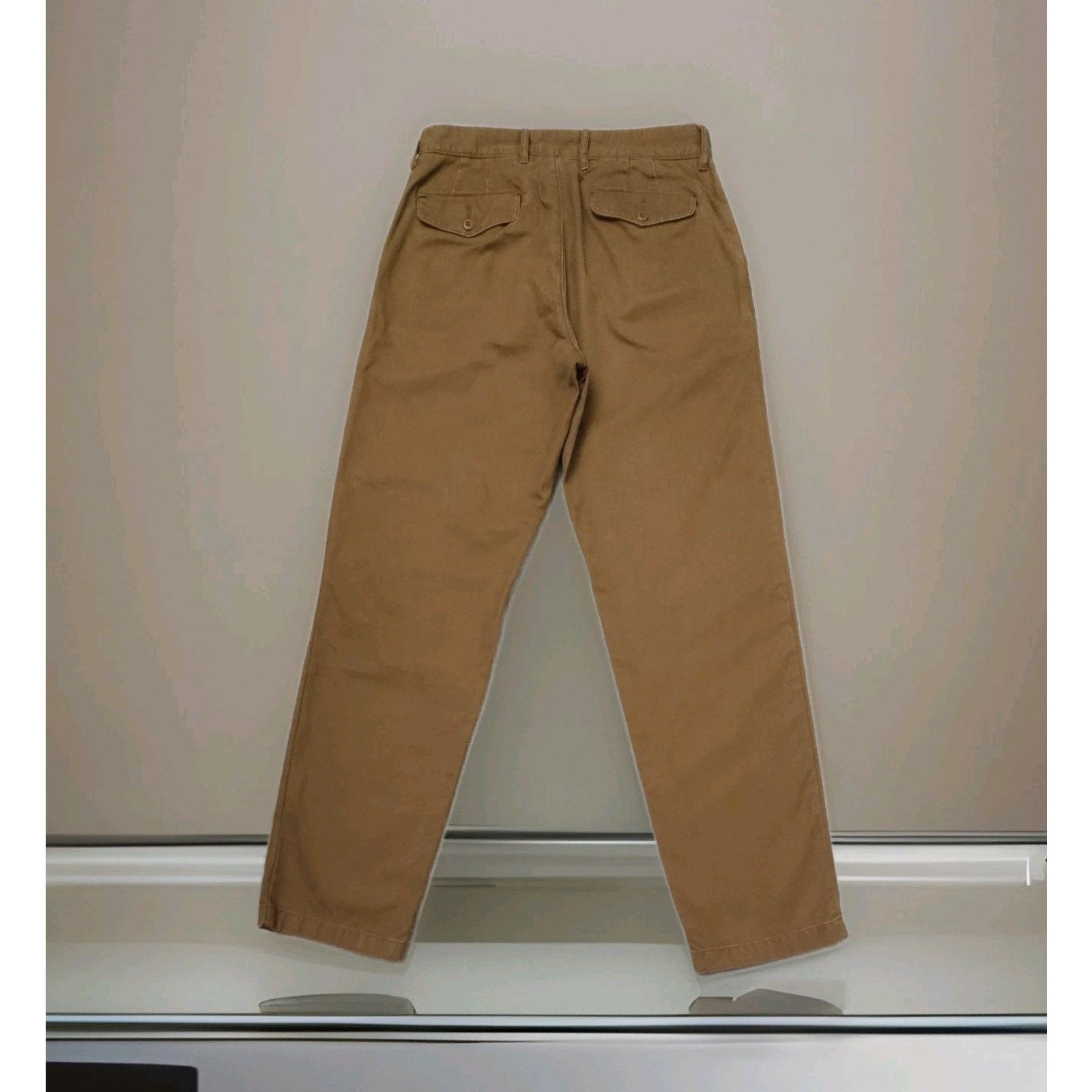 J.Crew J.Crew Pleated Relaxed Cotton Canvas Trouser Pants Recycled Size US 29 - 2 Thumbnail