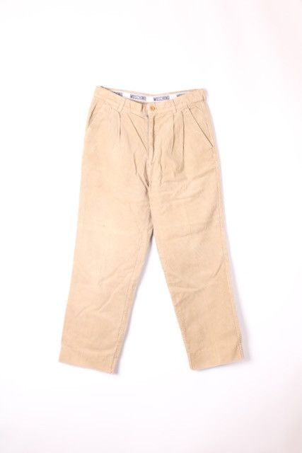 Moschino MOSCHINO CORDUROY PANTS BEIGE - 52 Size US 36 / EU 52 - 1 Thumbnail