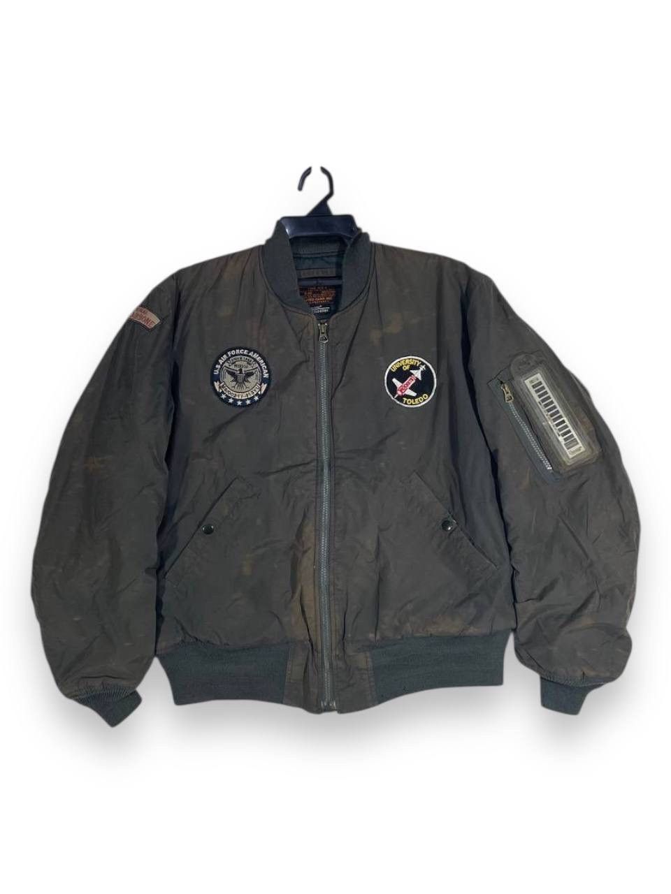 Buzz Rickson's 90s buzz rickson flight jacket ma-1 bomber jacket size M Size US M / EU 48-50 / 2 - 1 Thumbnail